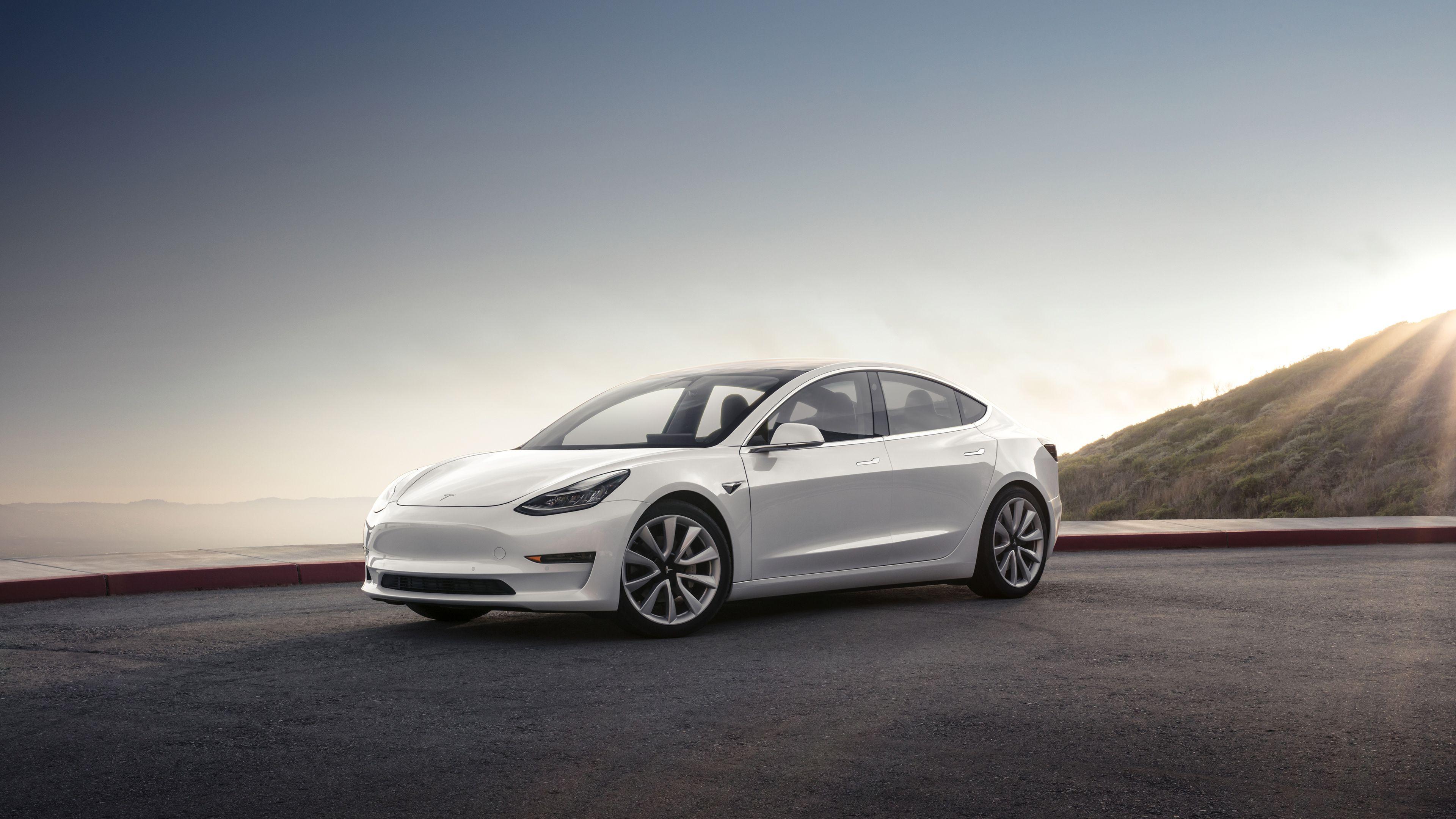 3840x2160 Tesla Model 3 4K Wallpaper. HD Car Wallpaper