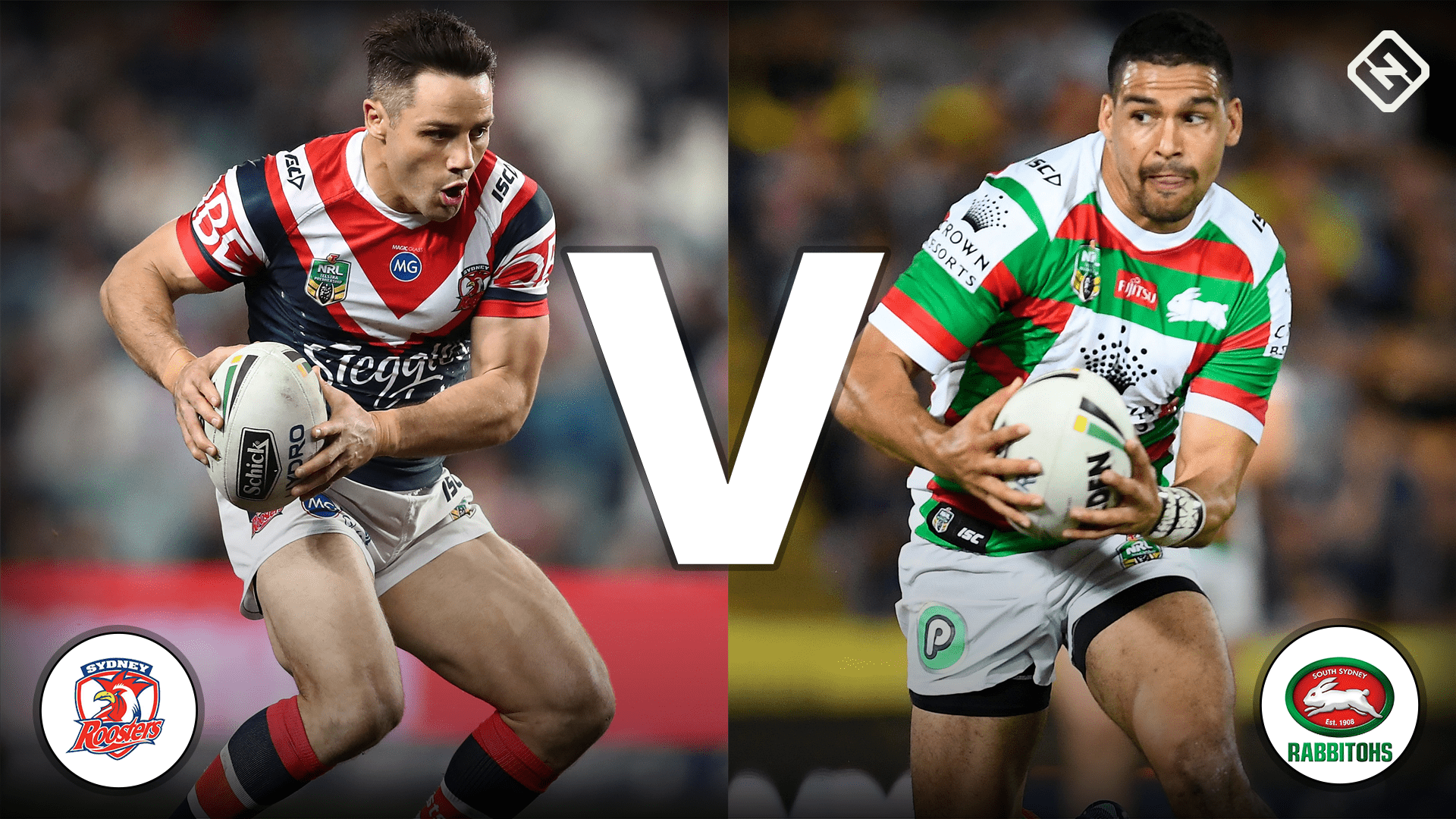 1920x1080 South Sydney Rabbitohs v Sydney Roosters: Team lists, odds