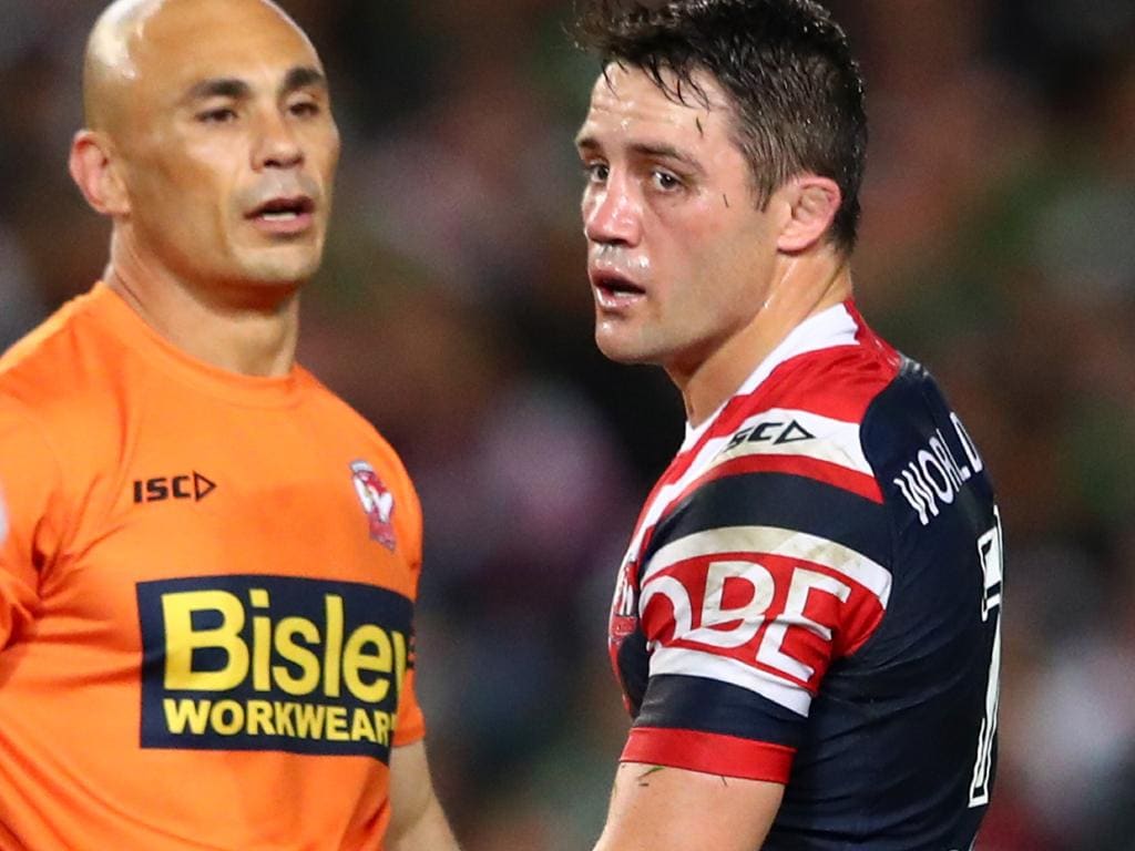 1024x768 NRL grand final: Roosters halfback Cooper Cronk to test injured