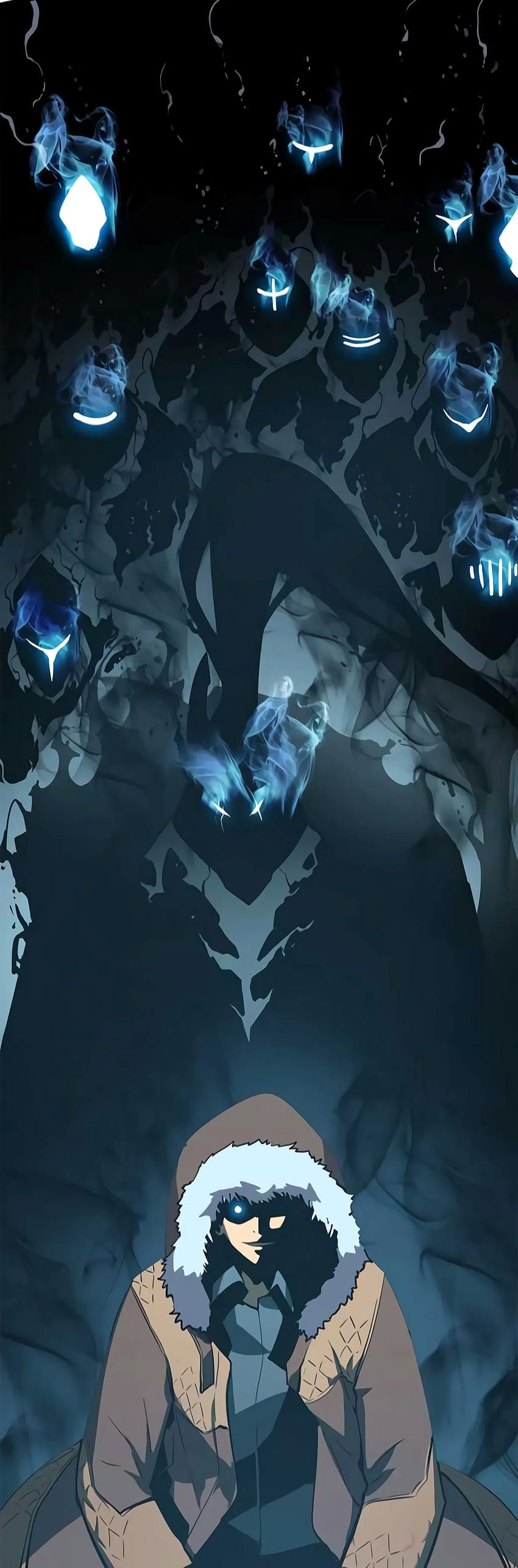 850x2571 I upscaled some Solo Leveling, solo leveling HD phone wallpaper