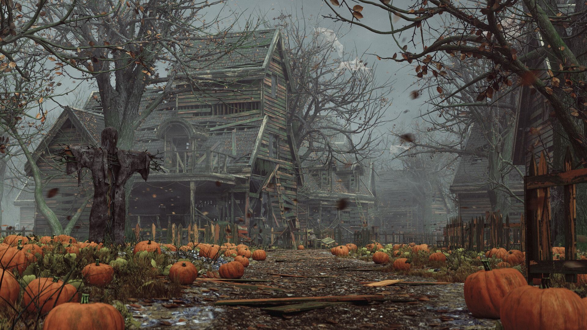 1920x1080 The Village of Halloween