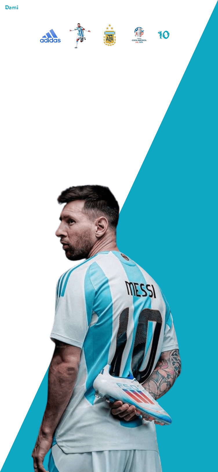 752x1627 Sports Wallpaper, Featuring Lionel Messi, Copa and Adidas by Hassan Habeeblahi Omogbolahan on Dribbble