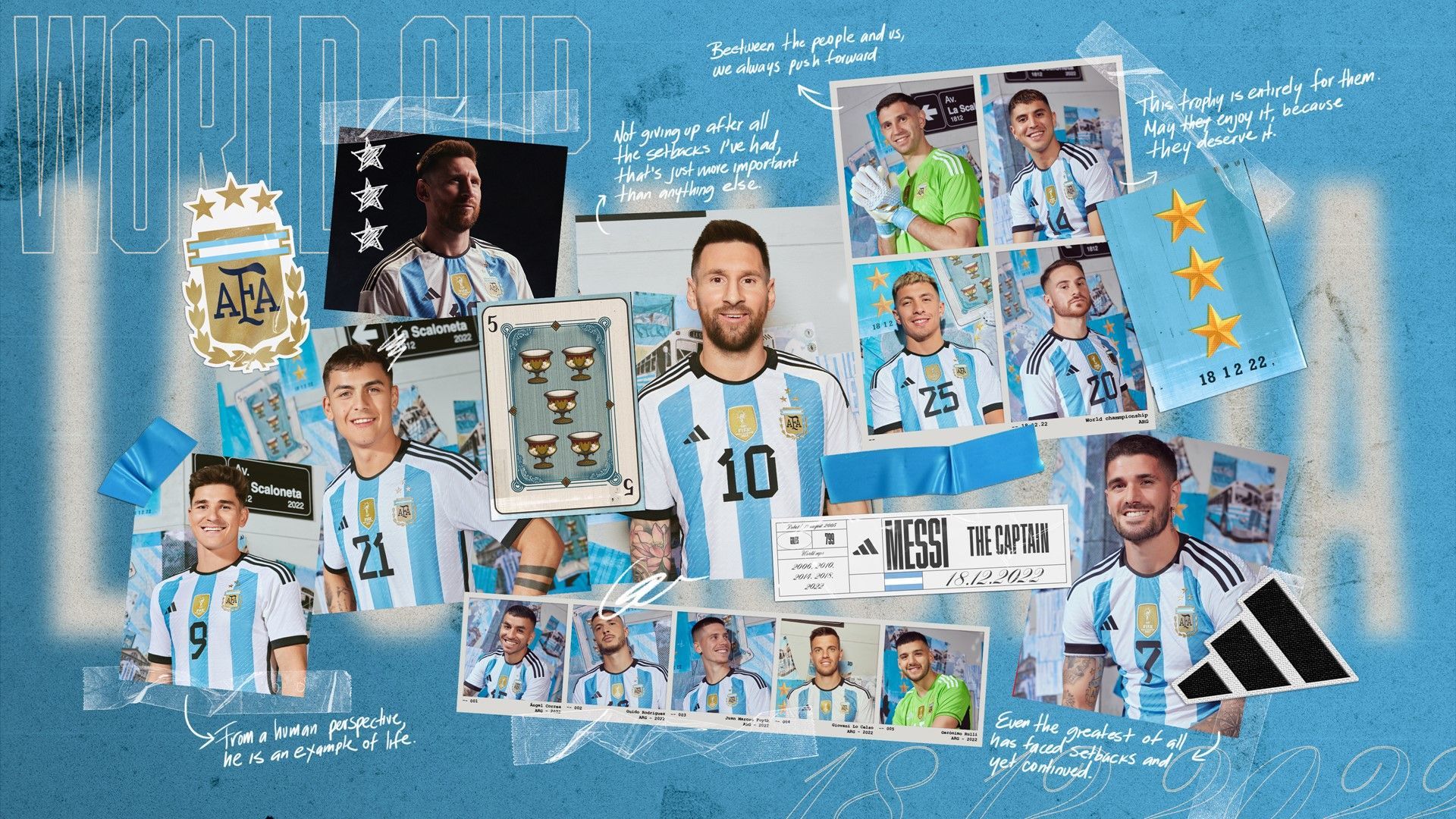 1920x1080 adidas Present 'Alta En El Cielo'– The Story of Messi and Argentina's Homecoming after Historic 2022 World Cup Win