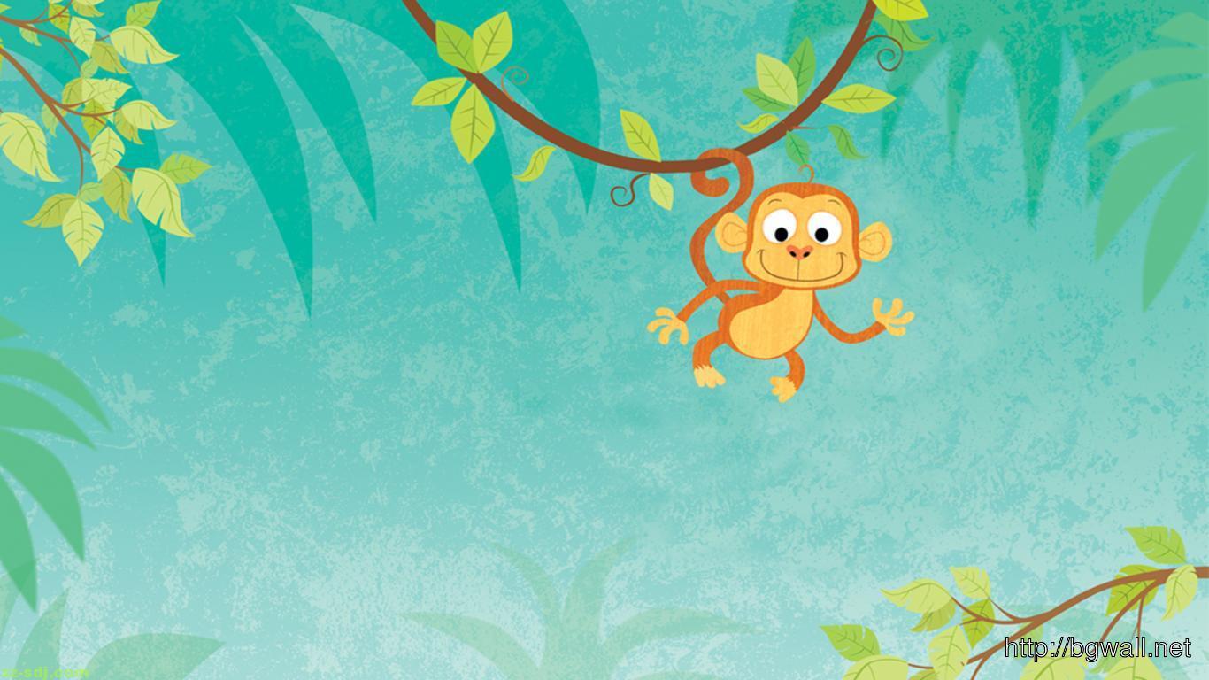 1366x768 Forest Cartoon Wallpaper Widescreen Kecbio
