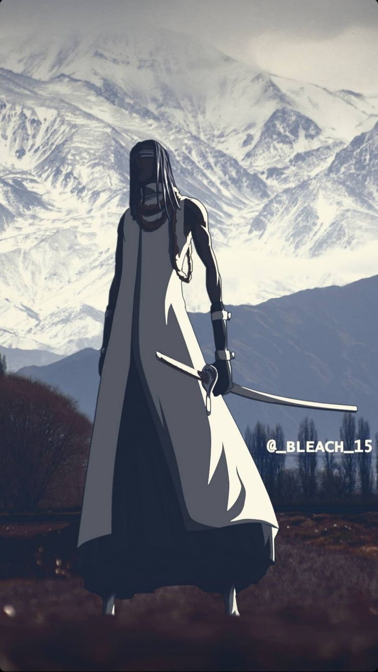 735x1308 Kaname Tosen Wallpaper