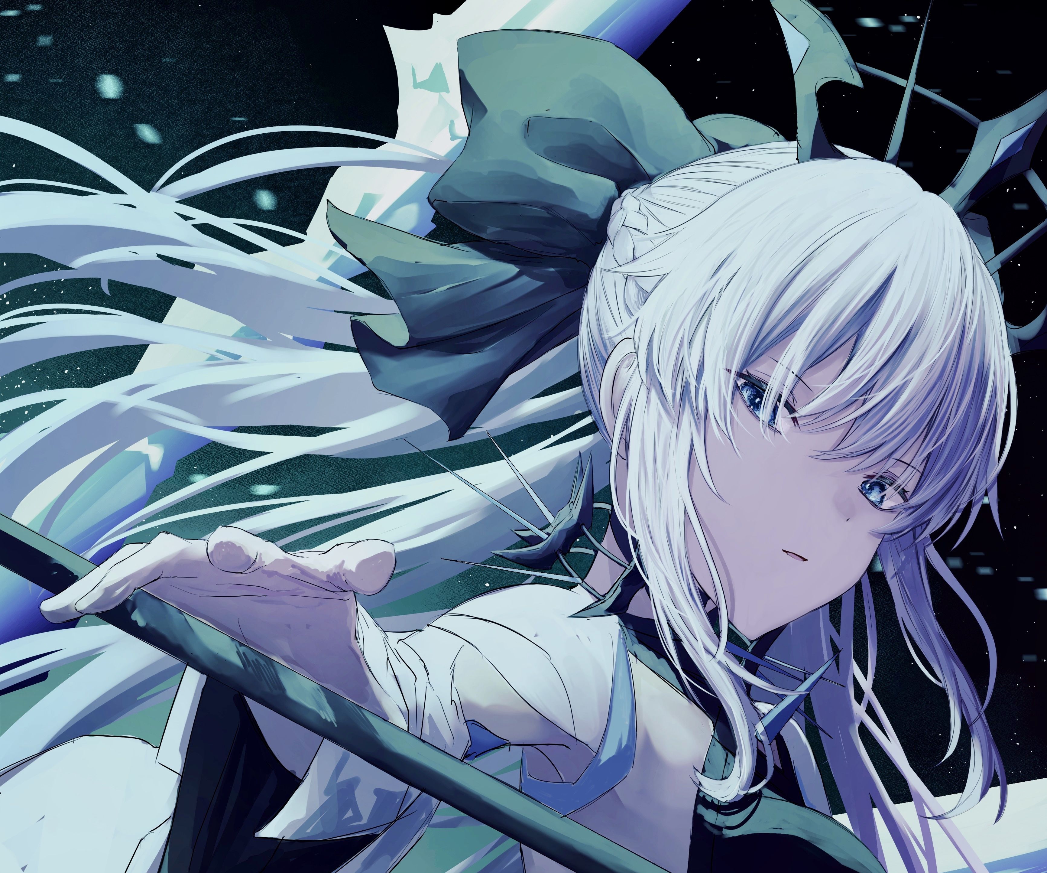3464x2887 Morgan Le Fay HD Anime Wallpaper. Fate Grand Order Elegance In Motion
