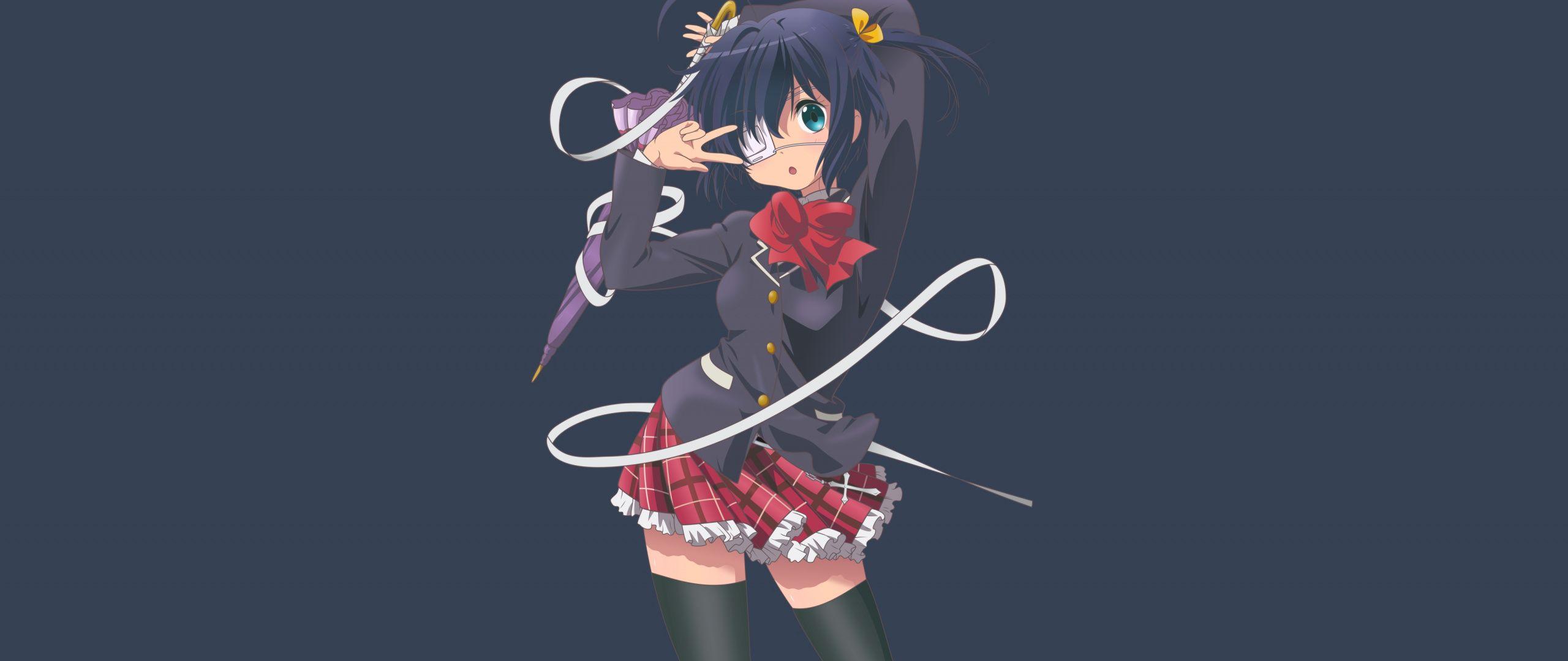 2560x1080 Download Rikka Takanashi, Chuunibyou demo Koi ga Shitai!, anime