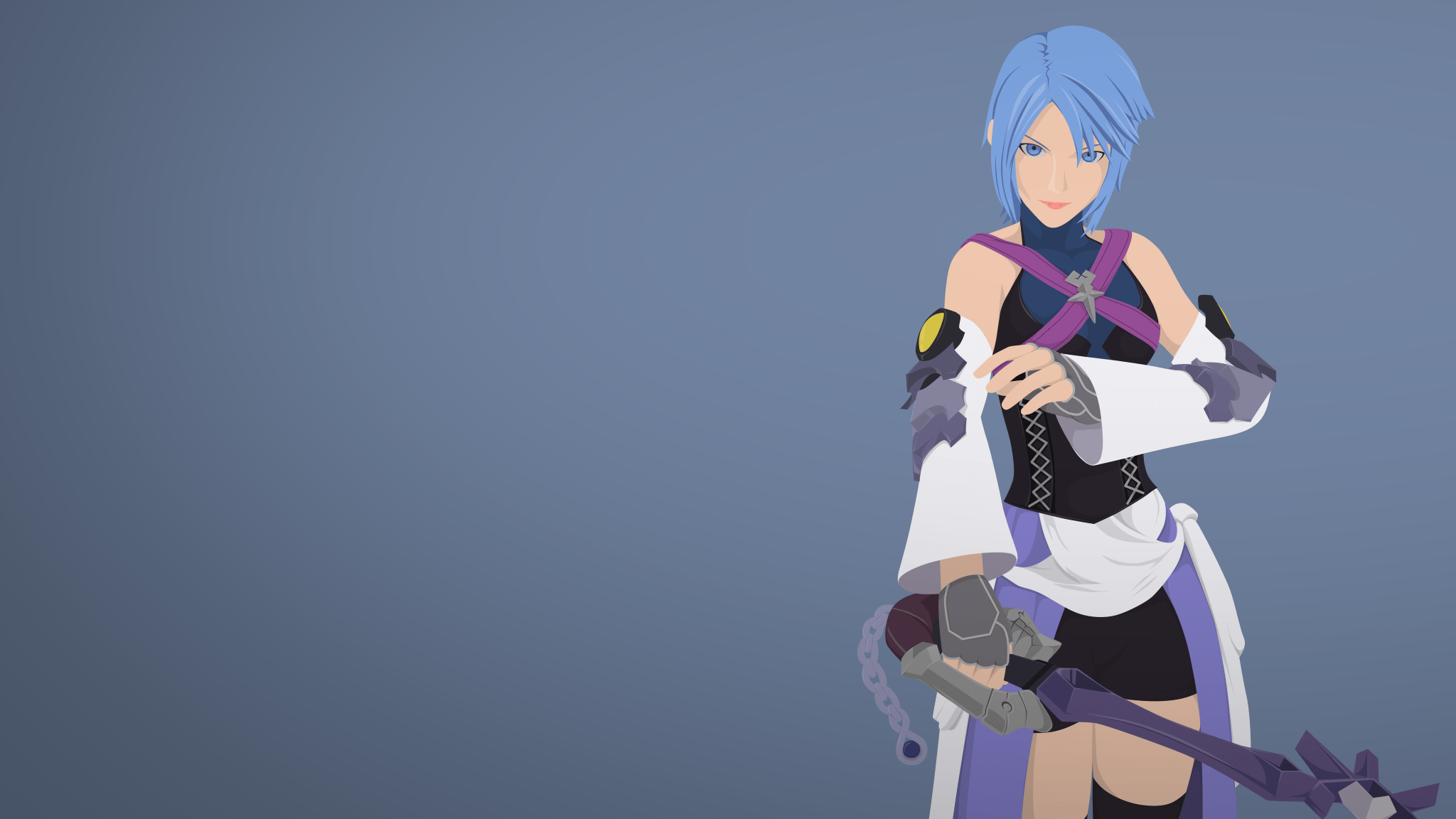 Kingdom Hearts Aqua Wallpapers Top Free Kingdom Hearts Aqua Backgrounds Wallpaperaccess