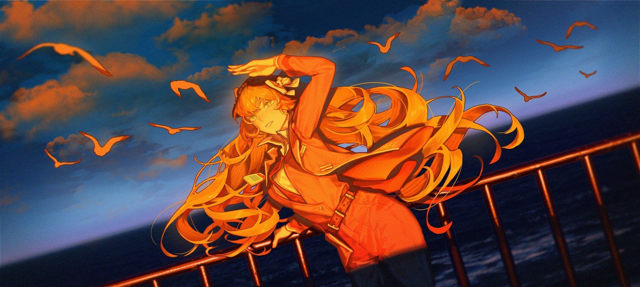2048x920 ishmael (Limbus) - Limbus Company - Lobotomy Corporation - Игры - прикольные картинки, мемы, комиксы, гифки на SafeReactor