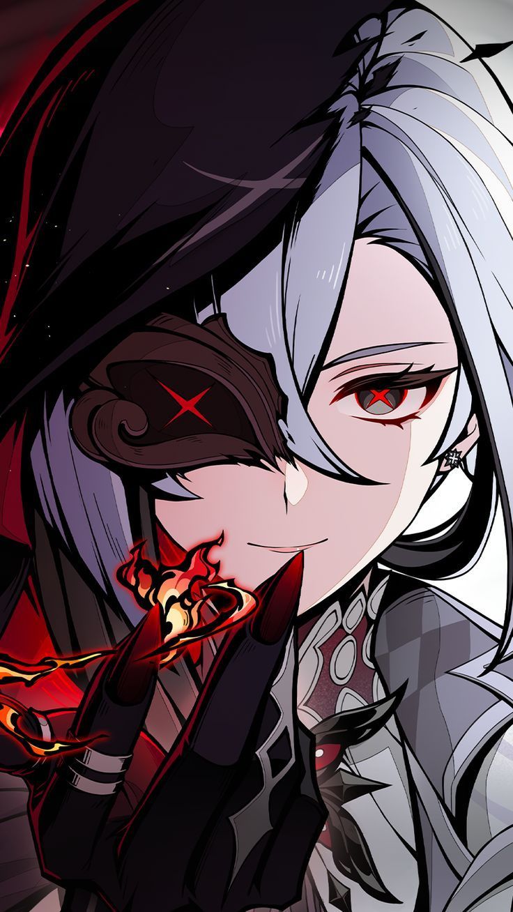 736x1308 arlecchino.. arlecchino wallpaper.. fatui.. harbinger.. the knave.. 4th fatui harbinger.. genshin impact