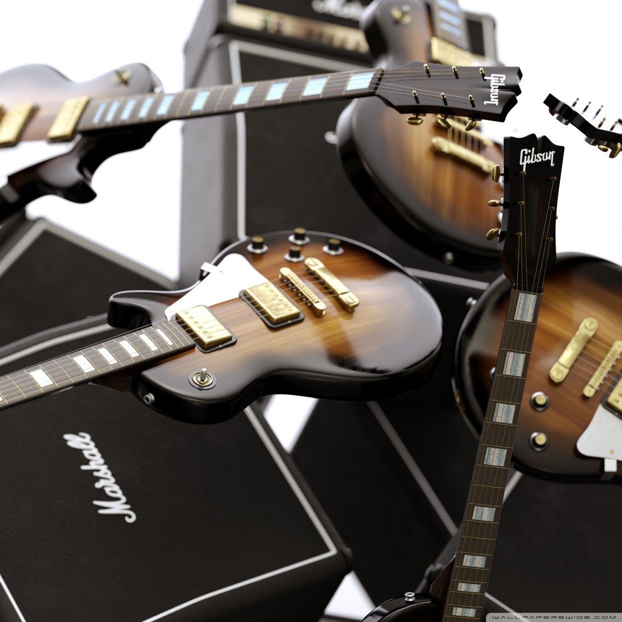 1280x1280 Guitar Music Gibson Les Paul HD Wallpaper