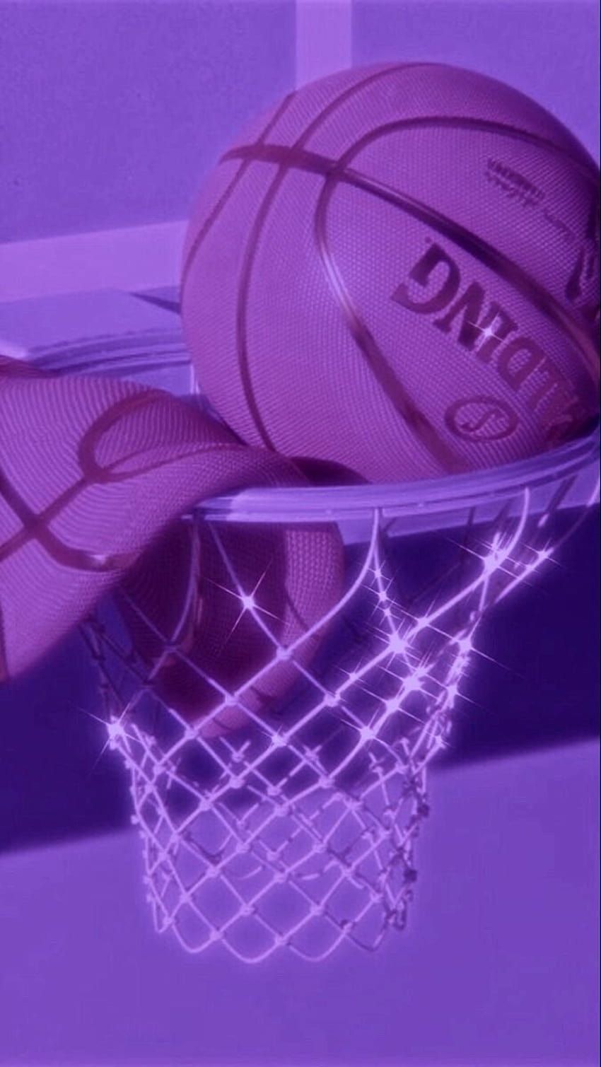 850x1509 Purple basketball hue, purple aesthetic basketball HD phone wallpaper