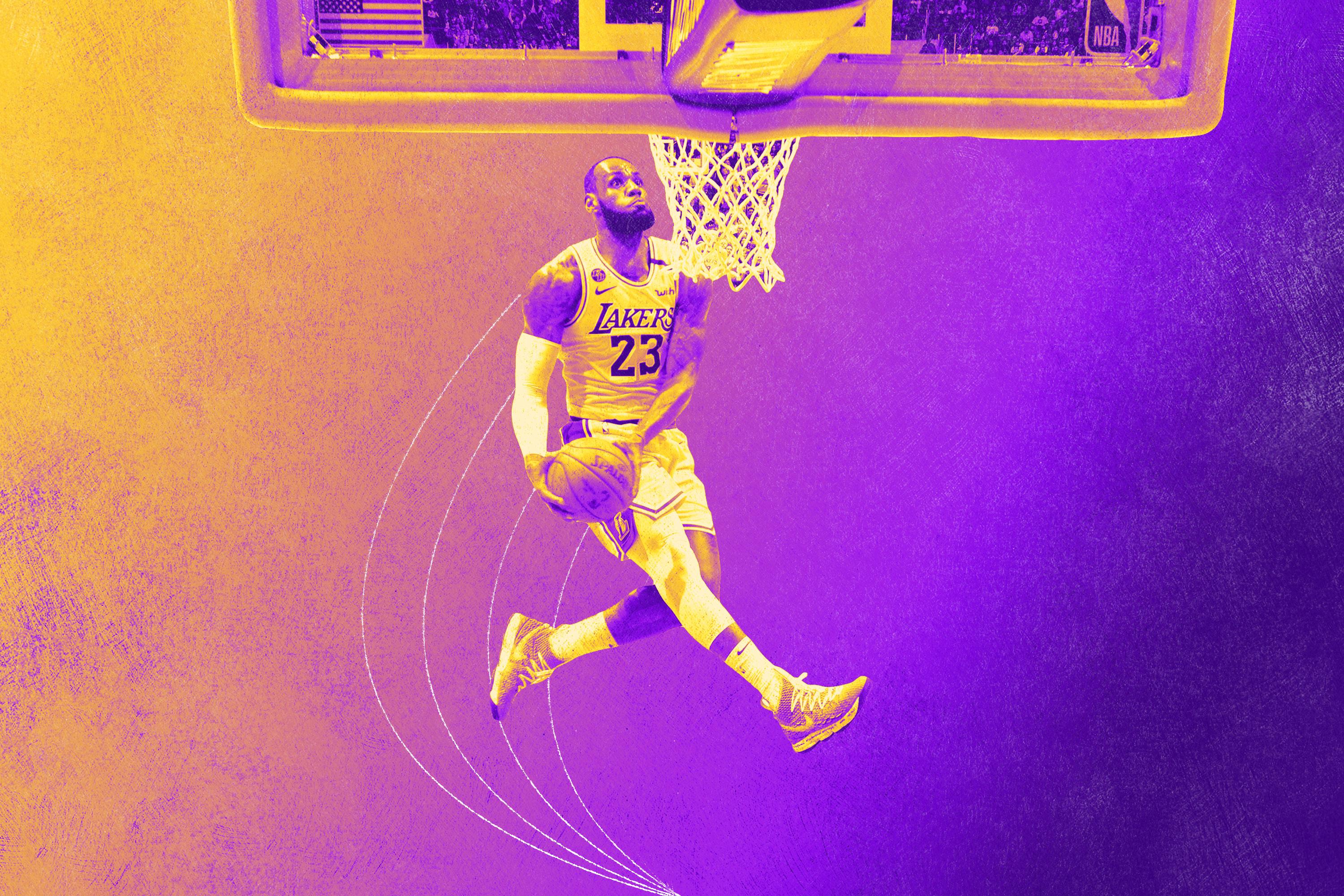 3000x2000 Defining Moments of the NBA Season: One LeBron Dunk Becomes the Perfect Kobe Tribute