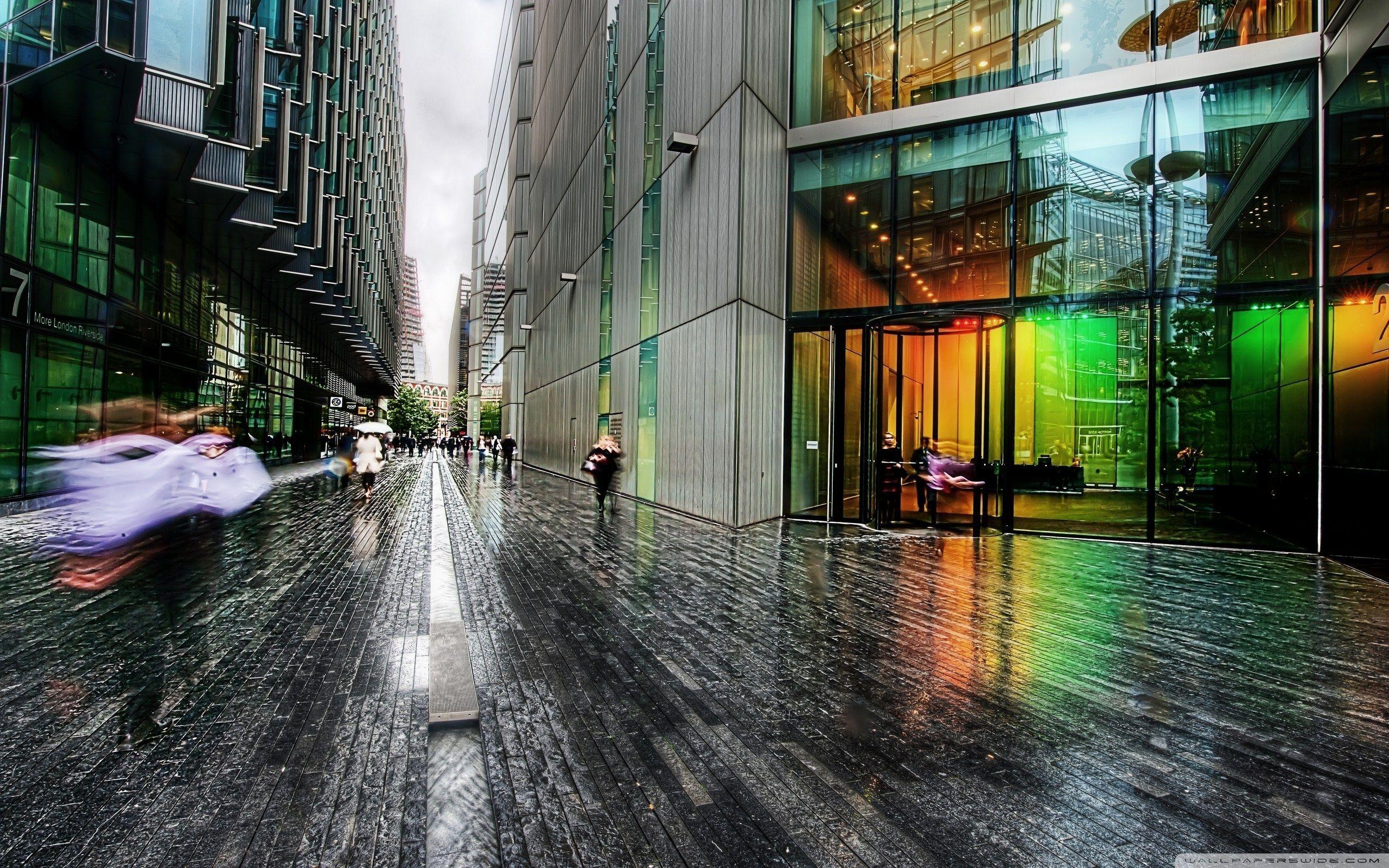 2560x1600 London Street ❤ 4K HD Desktop Wallpaper for 4K Ultra HD TV • Tablet