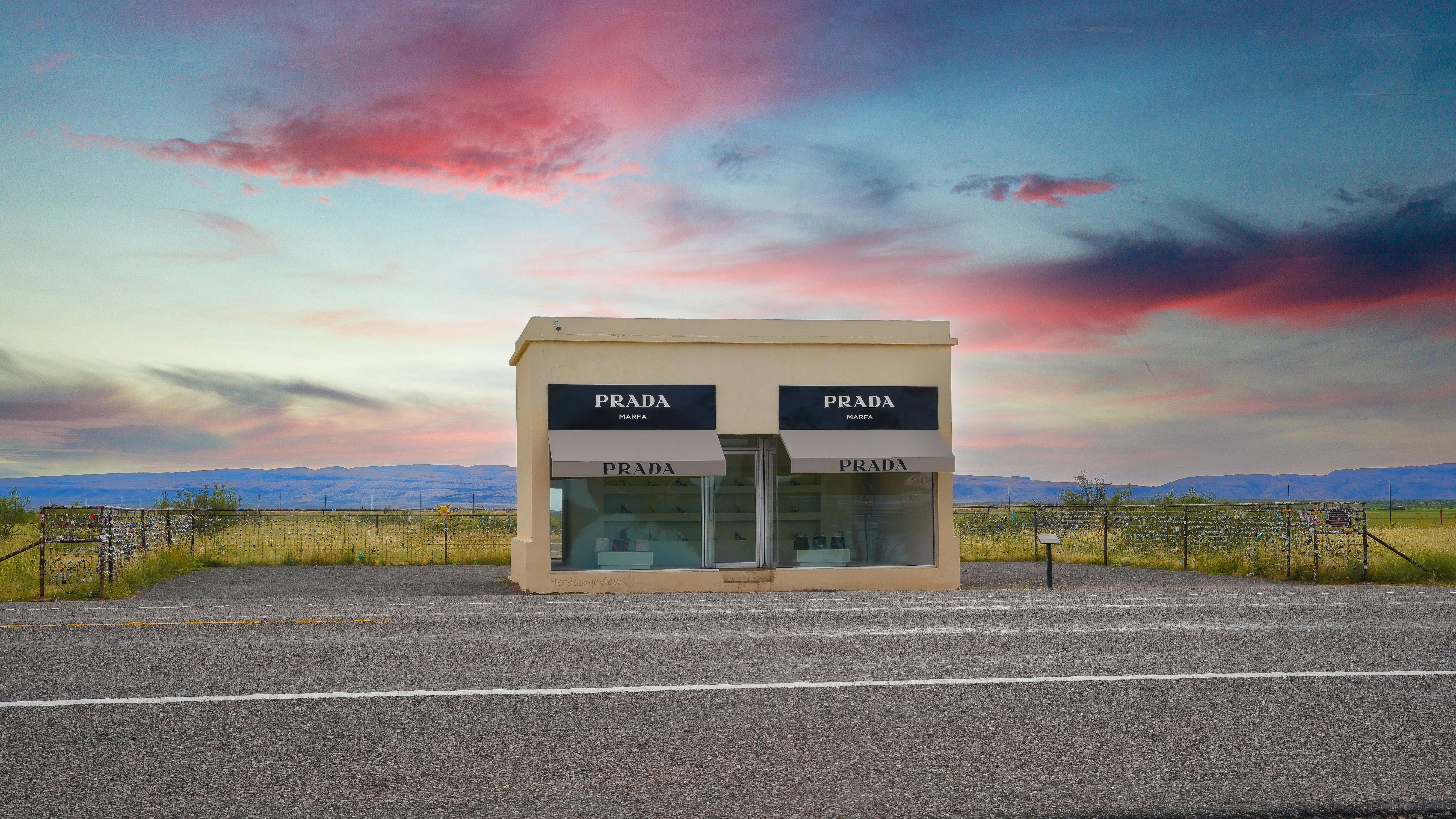 5332x3000 Prada Marfa, an Art Installation along U.S. Route 90 in Jeff Davis County, Texas, United States · Free
