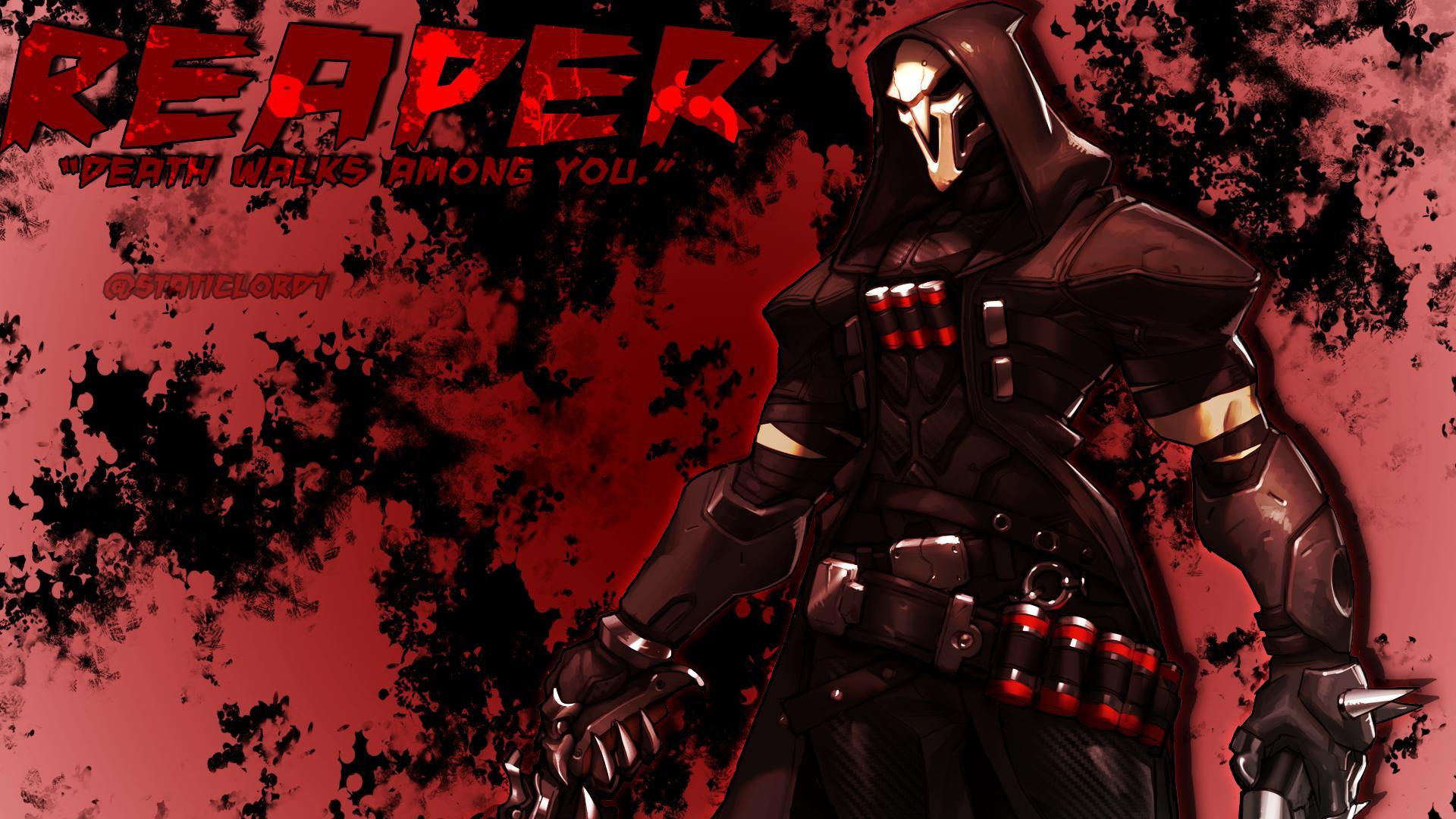 Overwatch Reaper Wallpapers - Top Free Overwatch Reaper Backgrounds -  WallpaperAccess