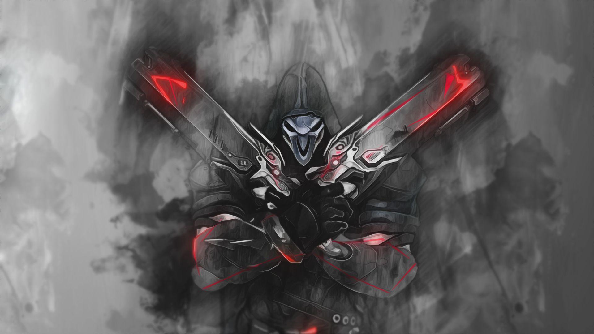 1920x1080 Free download Overwatch Reaper Wallpaper [1920x1080]