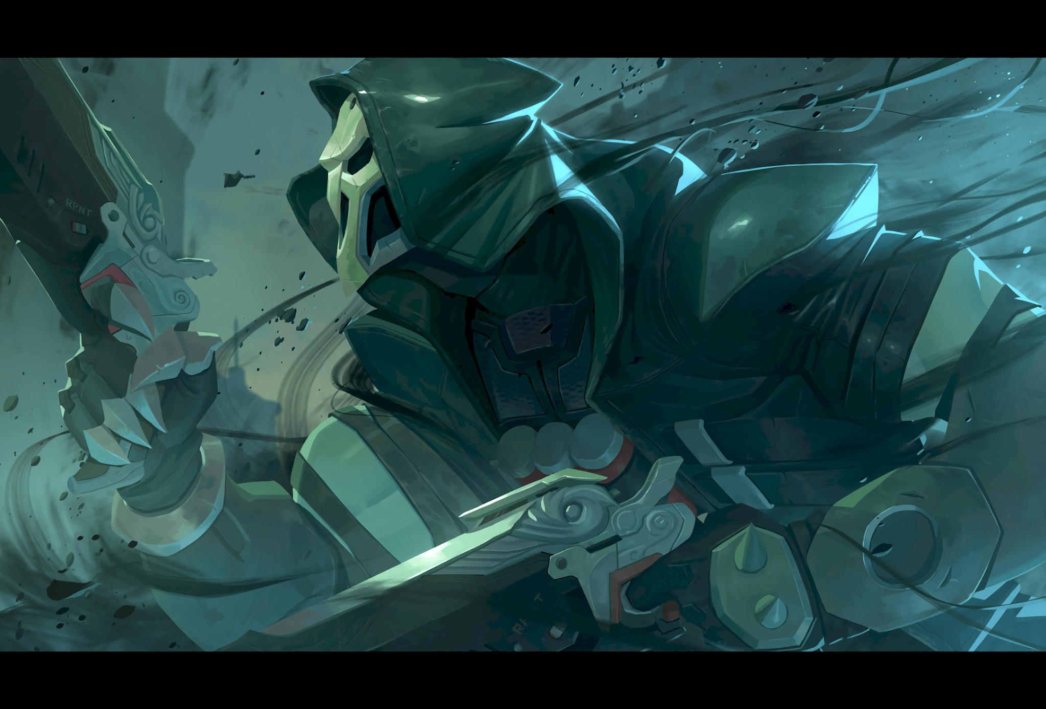 2048x1389 Free download Video Game Overwatch Reaper Wallpaper 2048x1389