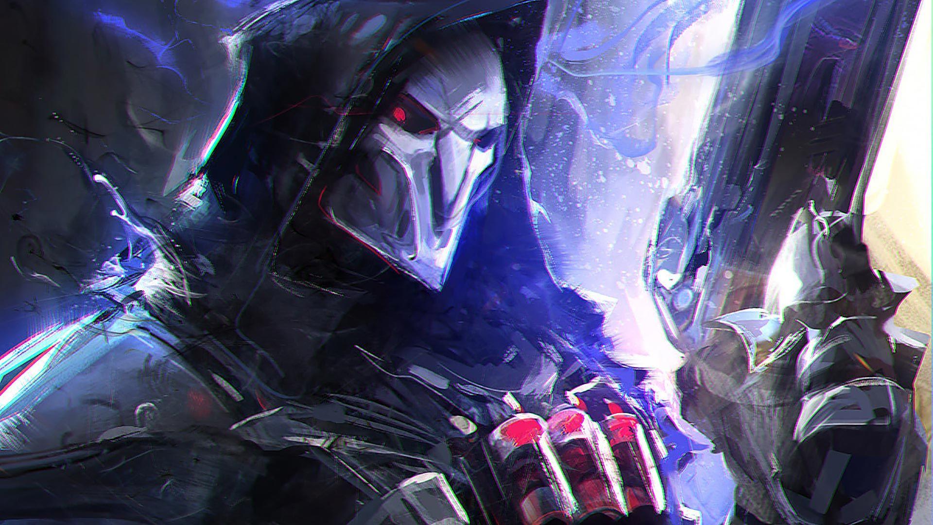 1920x1080 Overwatch Reaper Theme for Windows 10