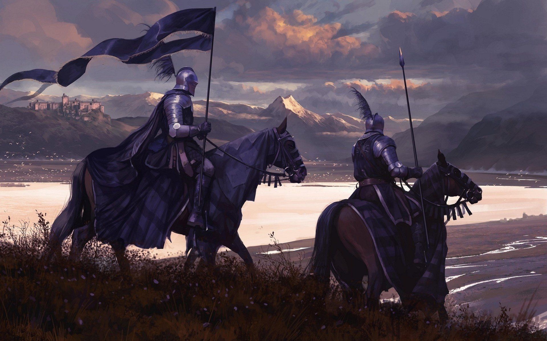 1920x1197 Epic Fantasy Knights HD Wallpaper