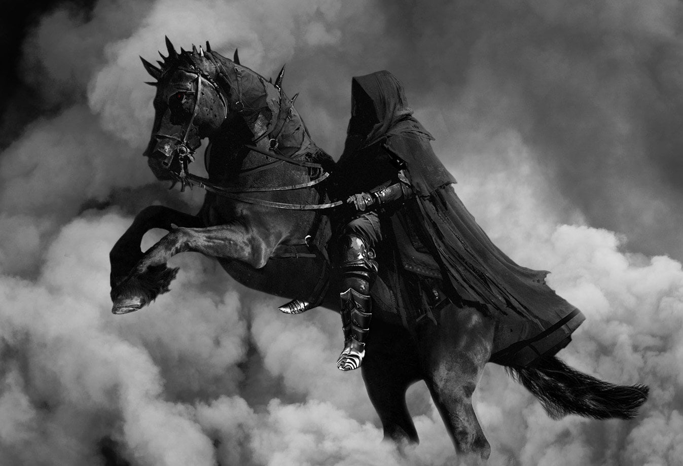 1347x919 Dark horse wallpaper