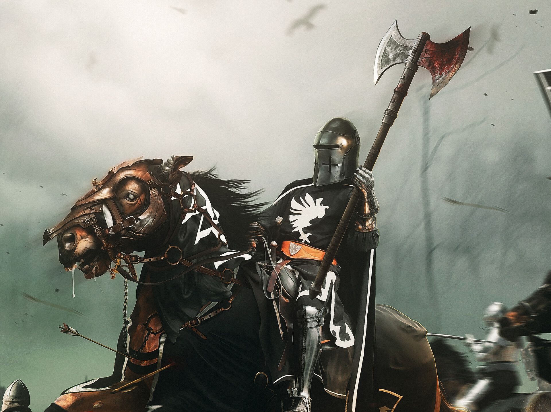 1920x1436 Hosney Qanadelo KNIGHT HORSE