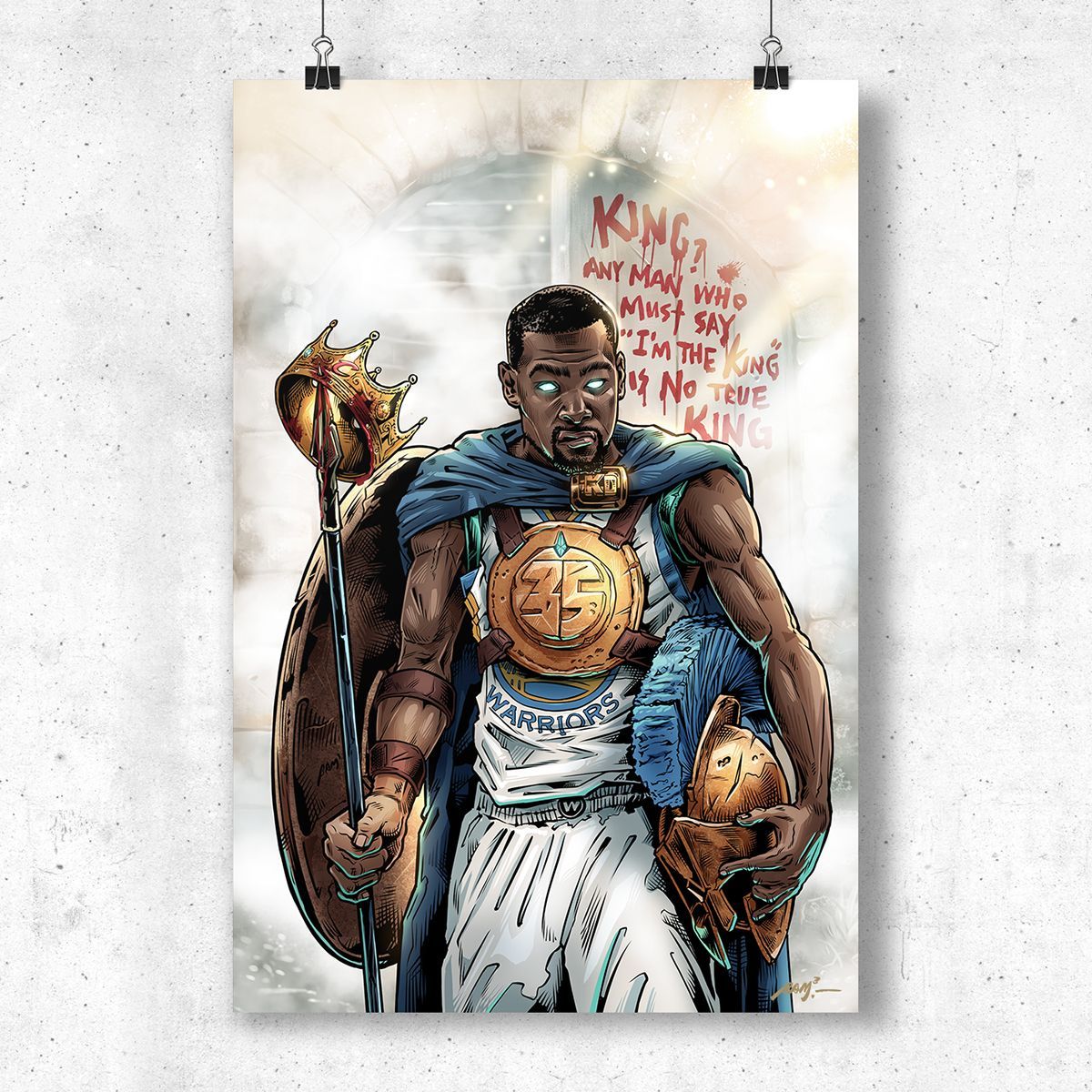 1200x1200 Kevin Durant The Kingslayer (弒王者) - Behance