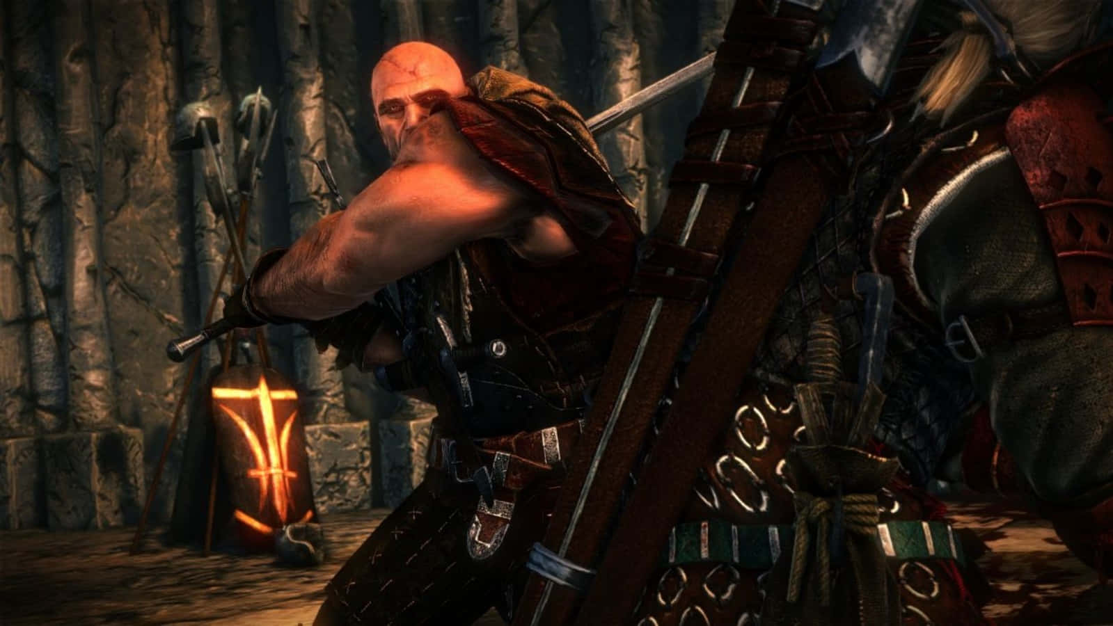 1599x900 Download Caption: Letho Of Gulet, The Kingslayer In Action Wallpaper