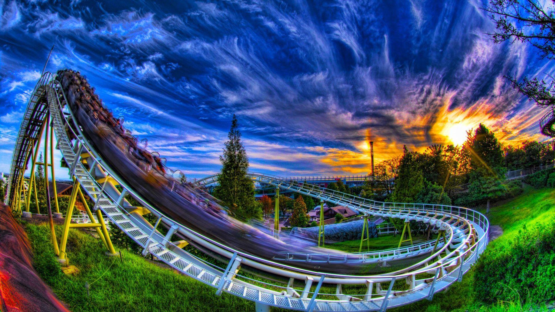 wonderful ride roller coaster