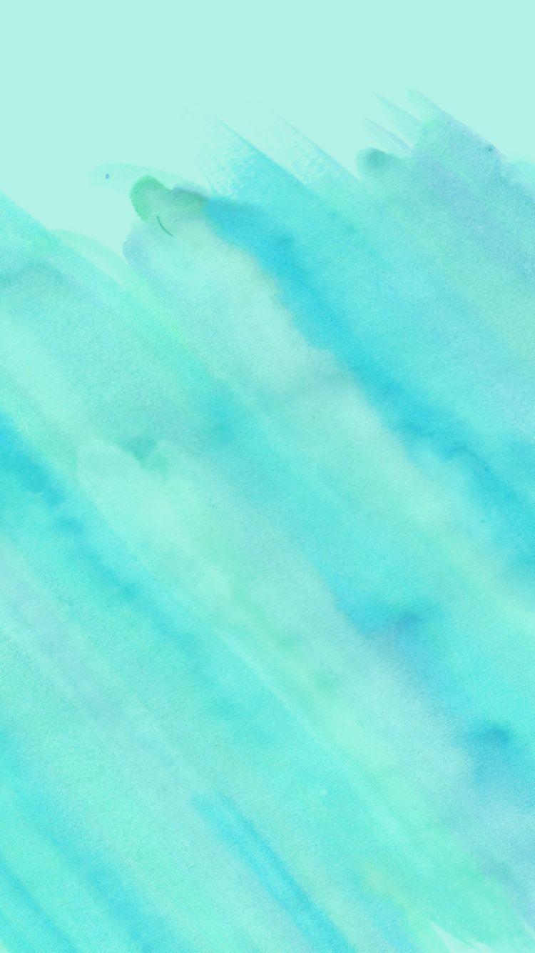 750x1334 Blue Watercolor - Mùa xuân Hình nền iPhone Pastel, Hình nền HD