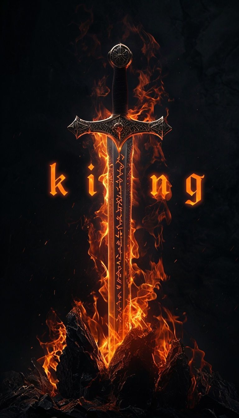 768x1344 Free and customizeable kingslayer templates