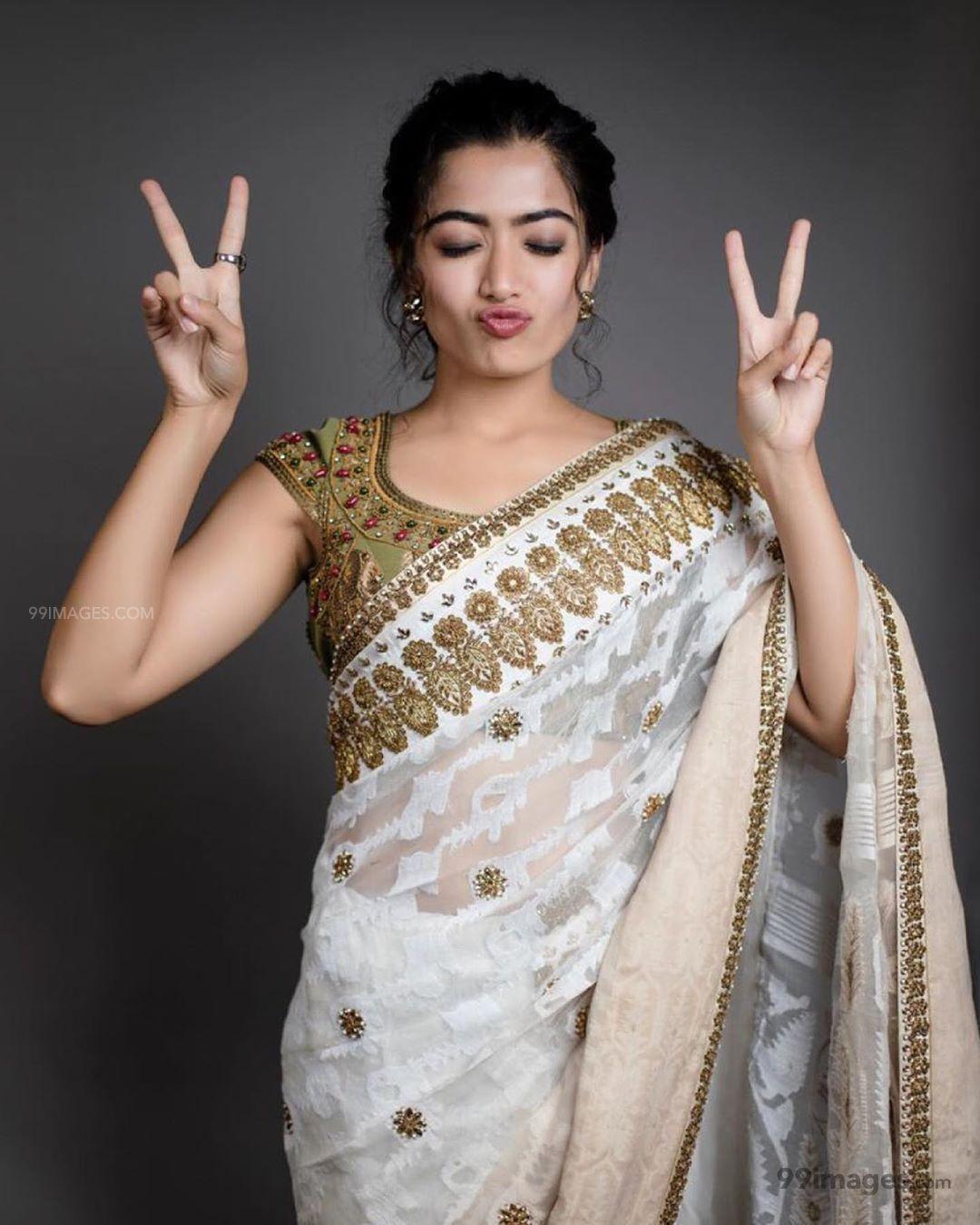 Hình nền Rashmika Mandanna sắc nét - Top Hình Ảnh Đẹp