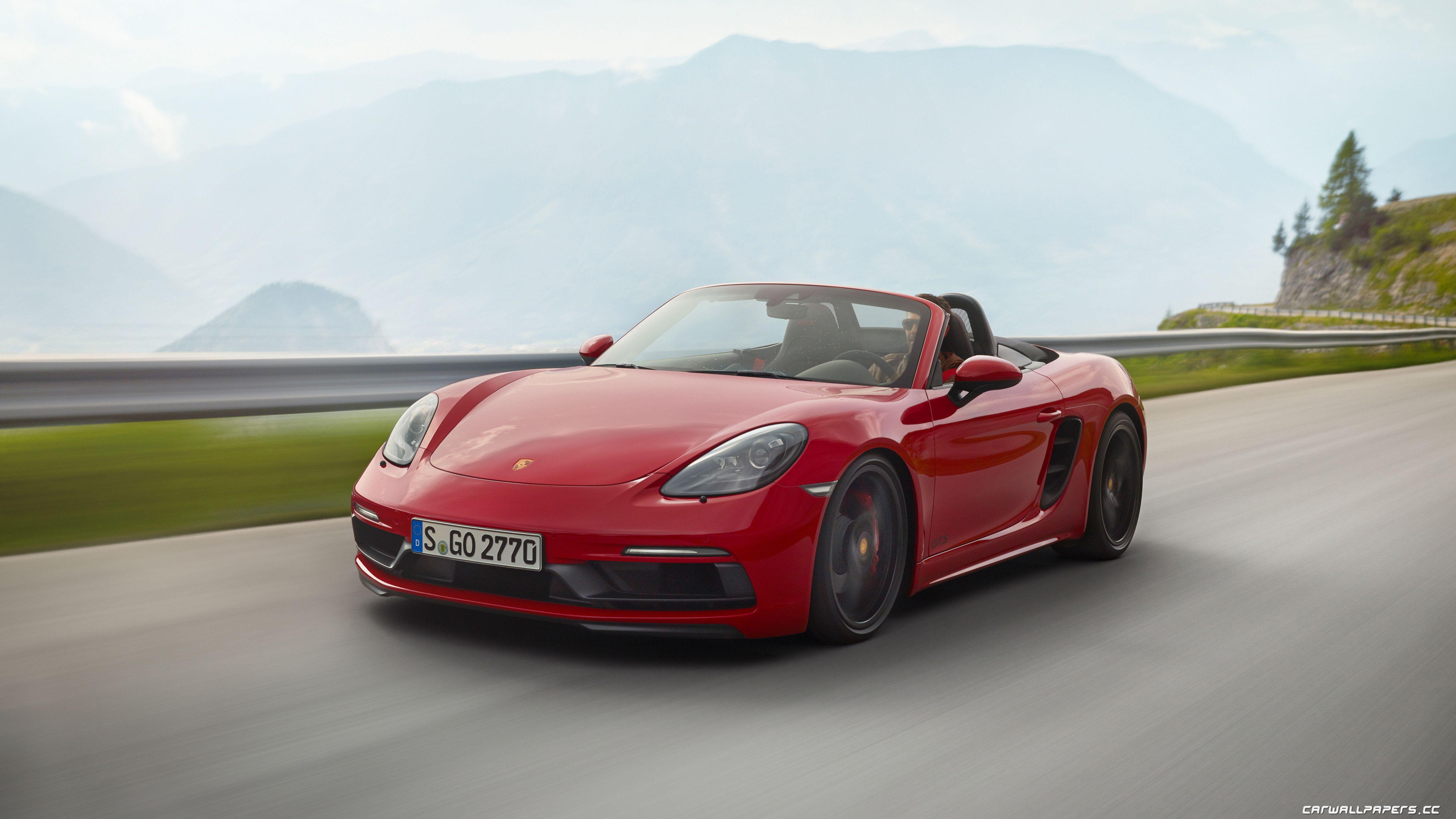 5120x2880 Cars desktop wallpaper Porsche 718 Boxster GTS