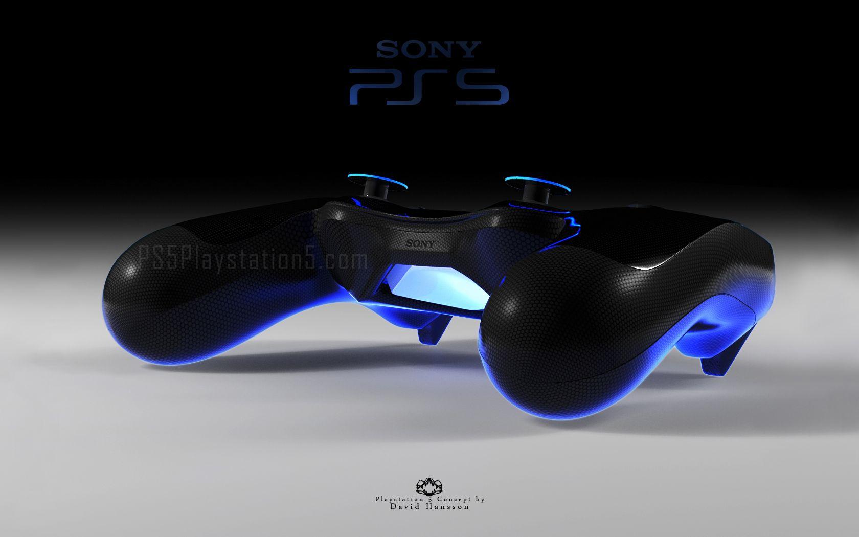 1680x1050 Playstation 5 Console and Controller