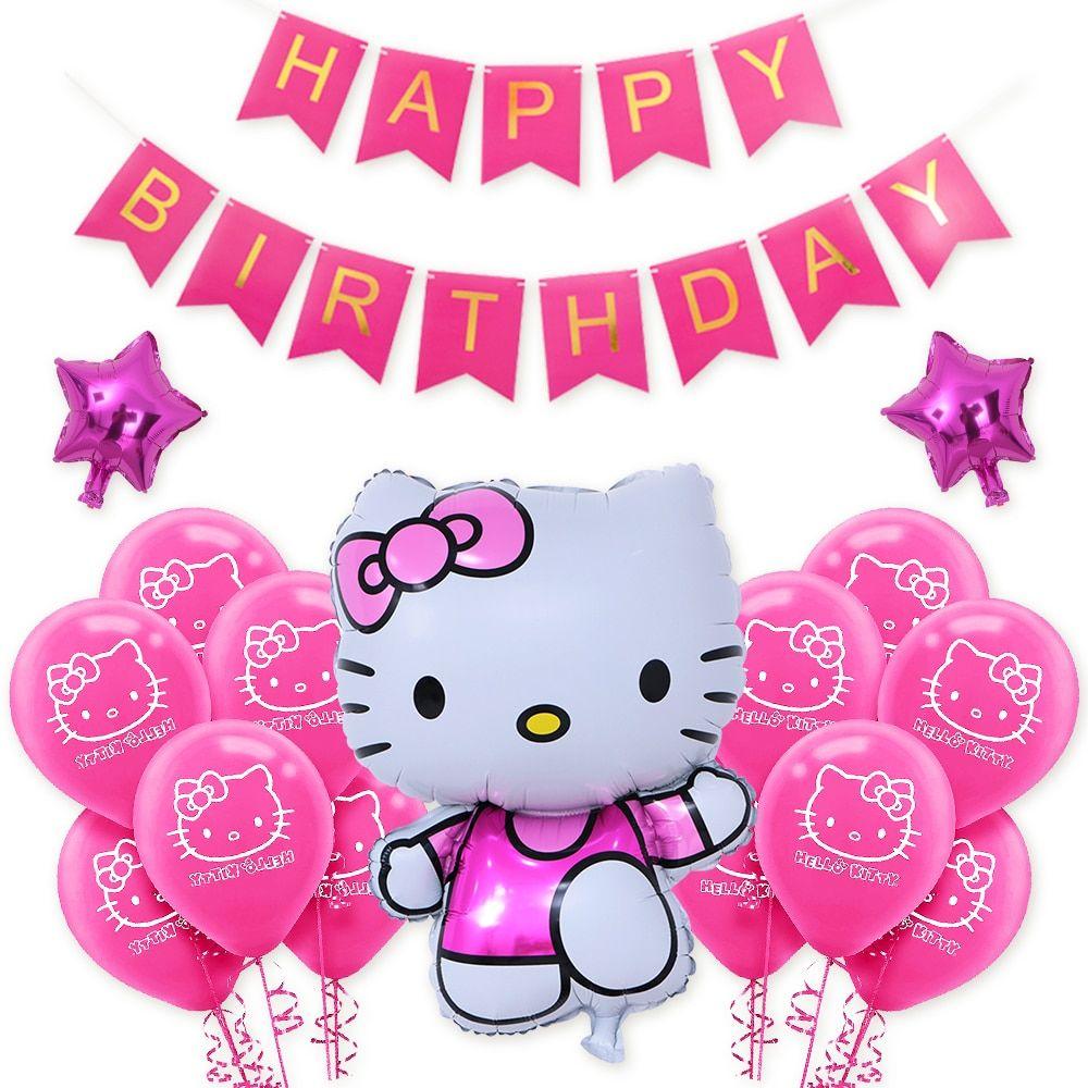 Hello Kitty & Balloons Pink Wallpapers - Sanrio Aesthetic Wallpaper