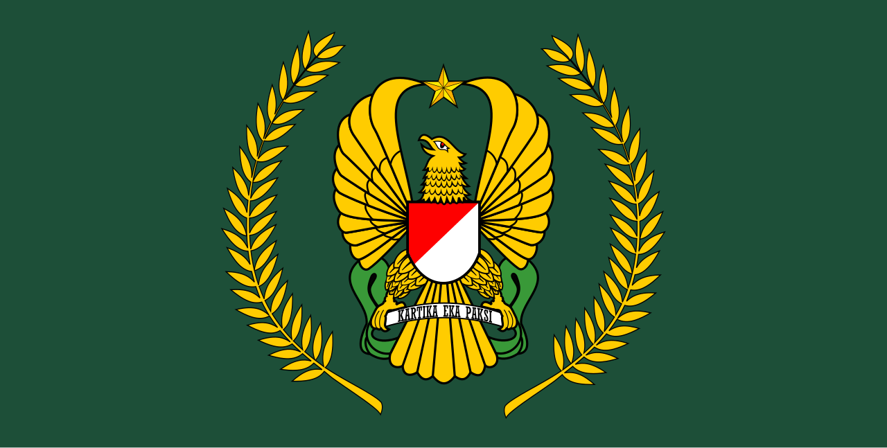 1280x647 ملف:Flag of the Indonesian Army.svg - ويكيبيديا