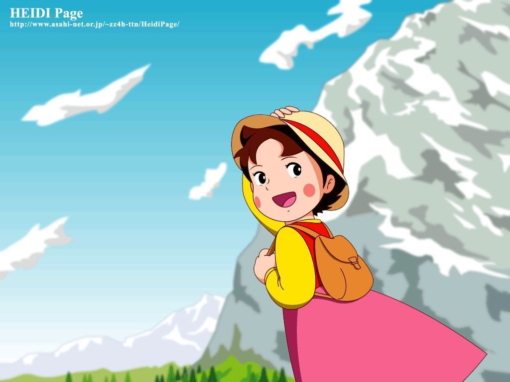 1024x768 Heidi Wallpaper
