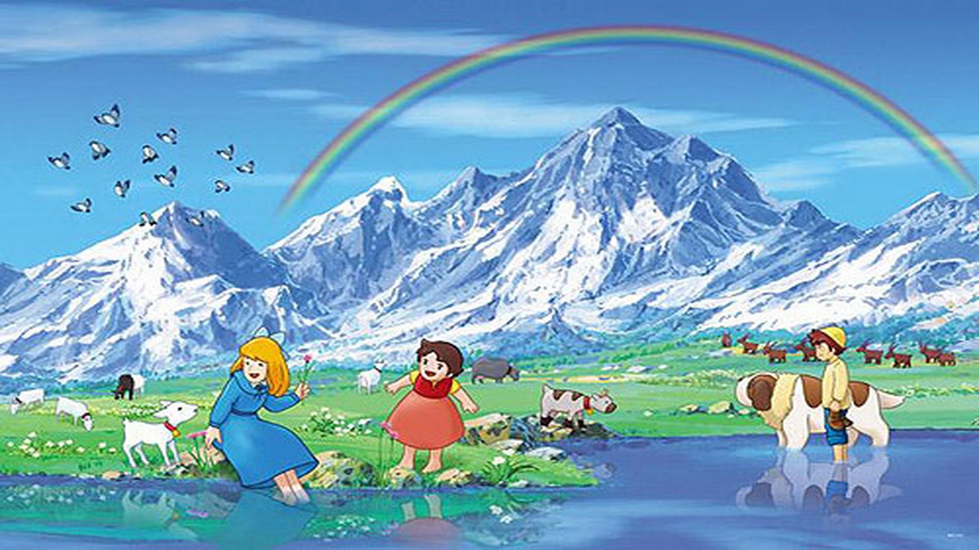 1920x1080 Alps no Shoujo Heidi (Anime TV 1974)