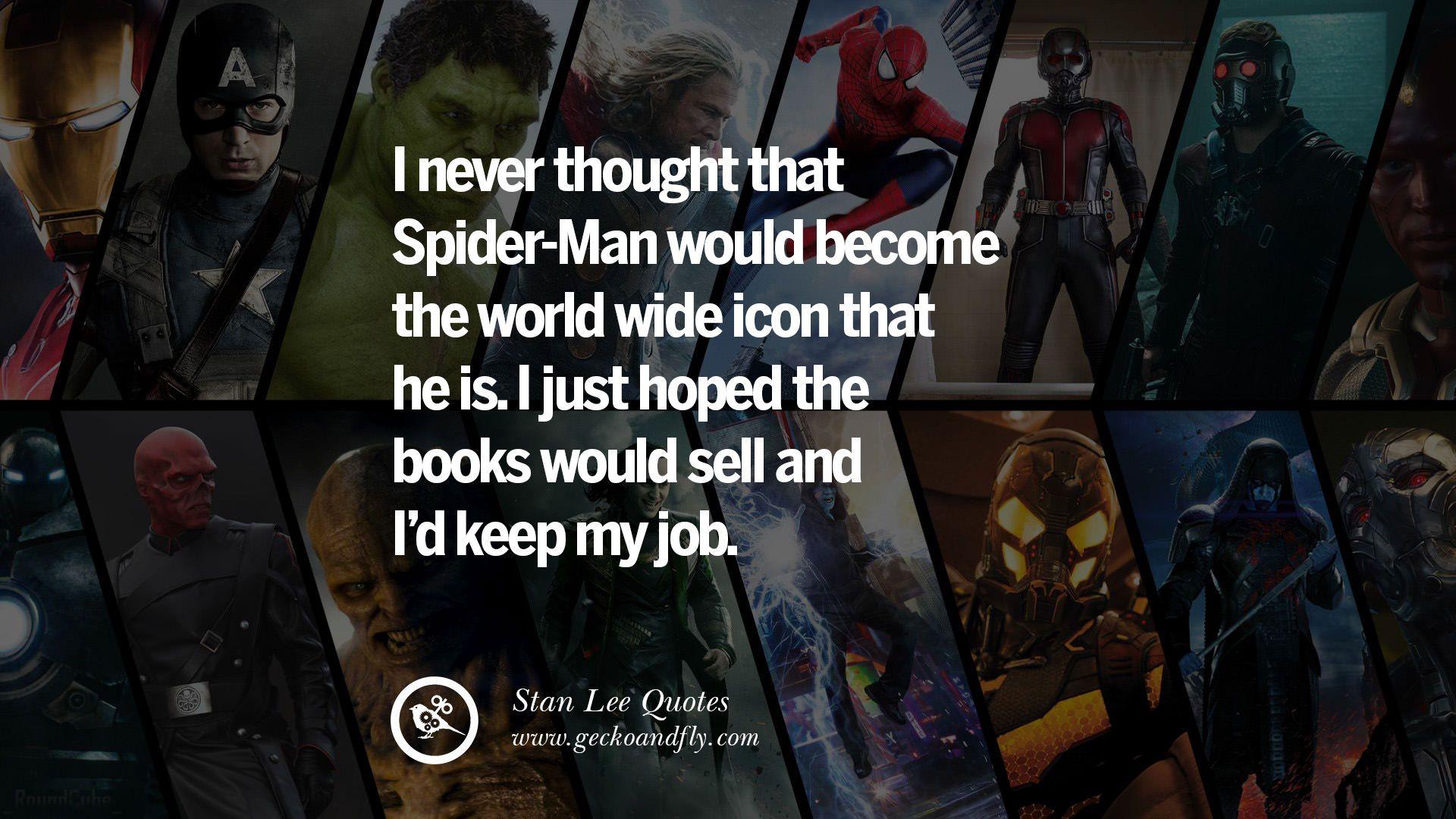 1920x1080 Best Stan Lee Quotes On Life, Death, Responsibility And Success