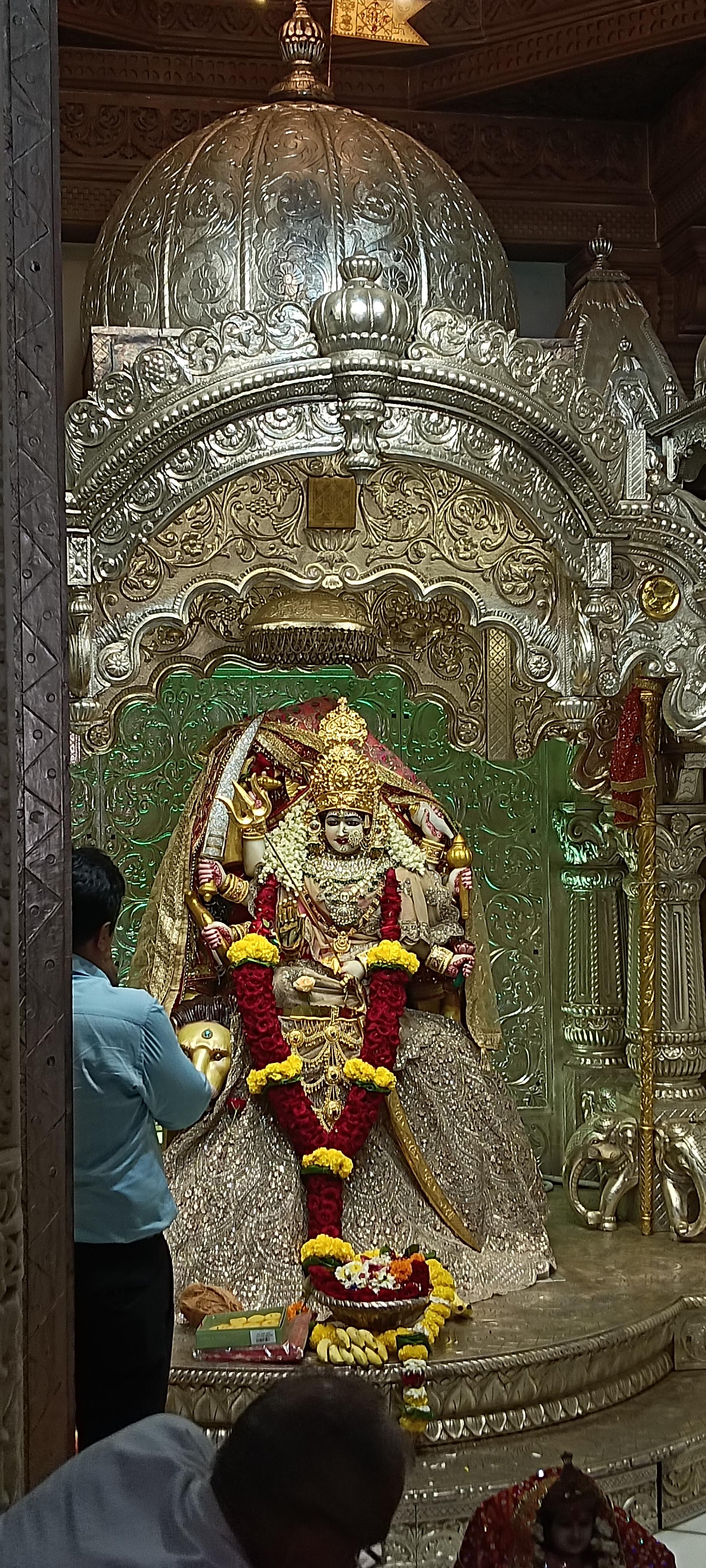 1836x4080 Just visited the ambaji temple that was shown regularly in a popular hindi sitcom