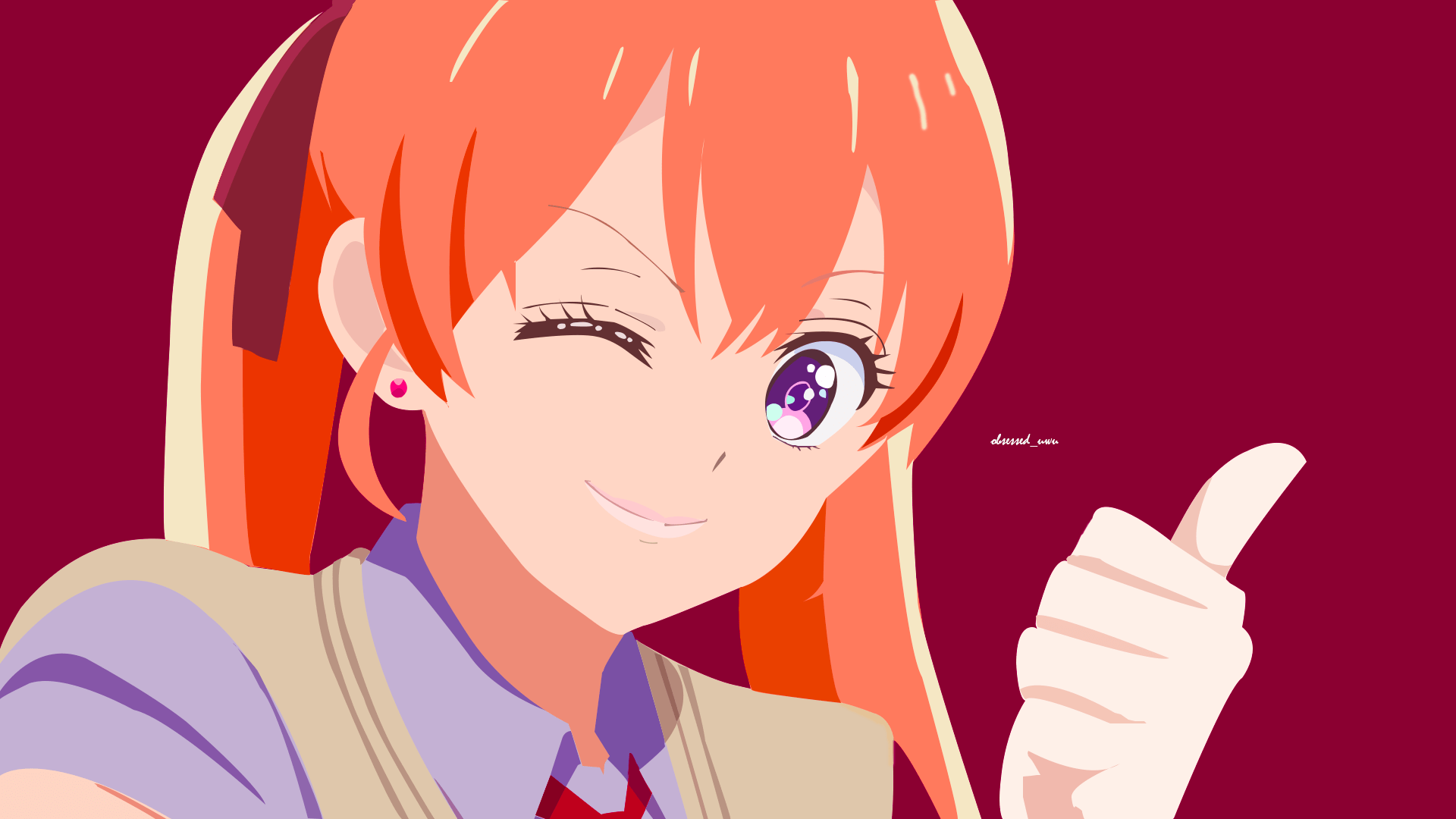 1920x1080 Download Erika Amano Anime A Couple Of Cuckoos HD Wallpaper By Obsessed Uwux1080