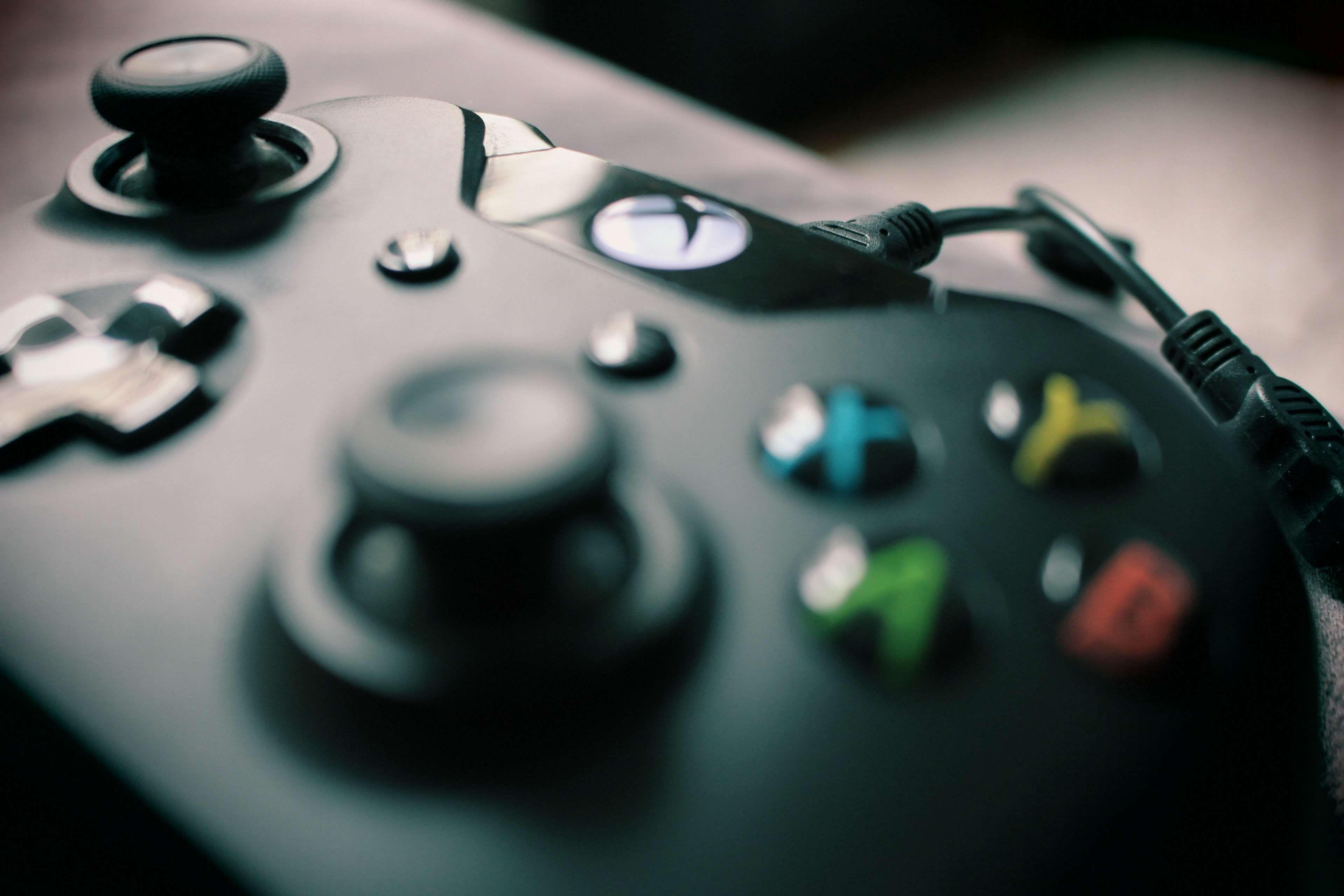 3840x2560 close up, computer, controller, electronics, game, microsoft, play