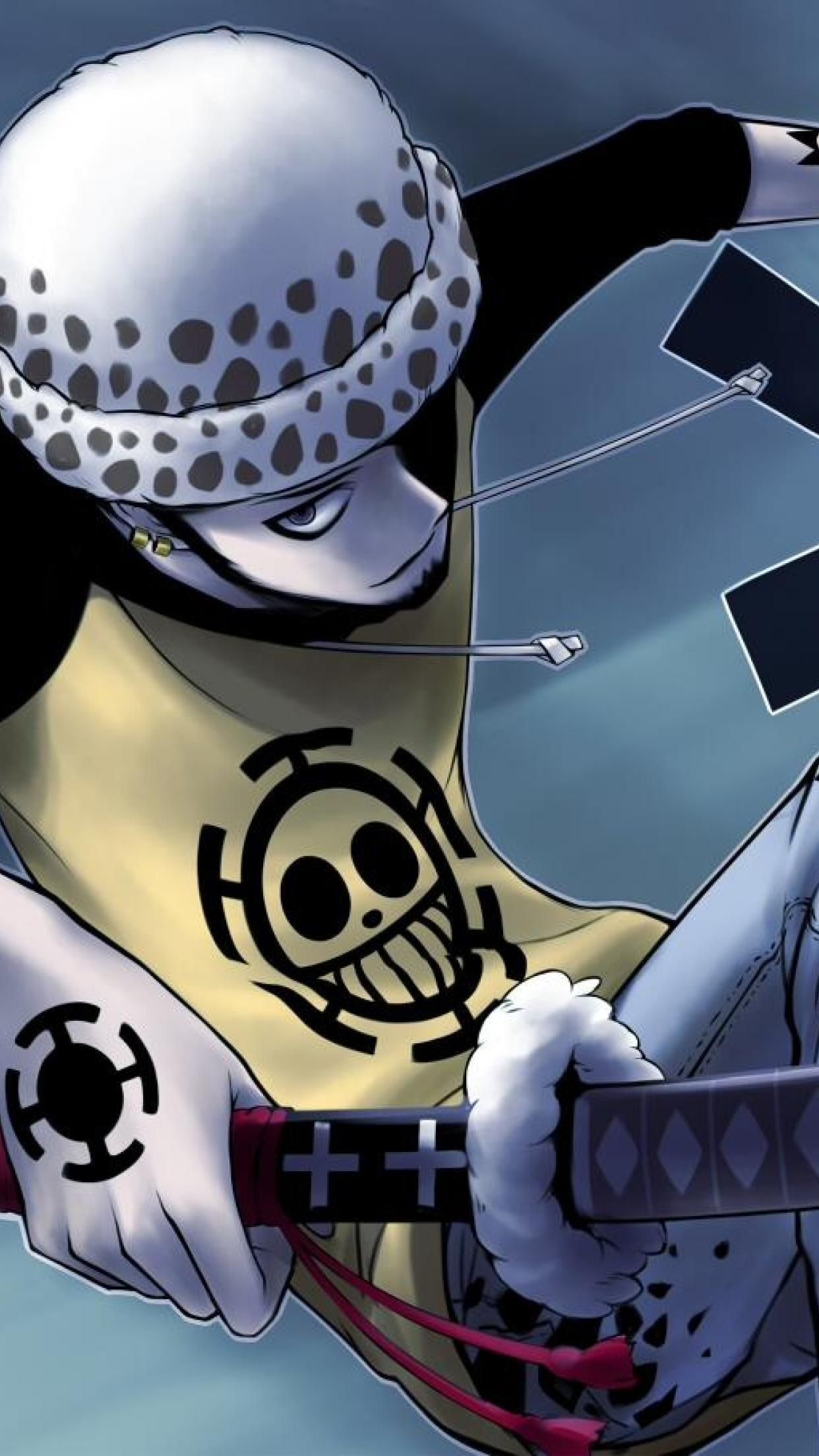 1242x2208 Law (One Piece) Wallpaper
