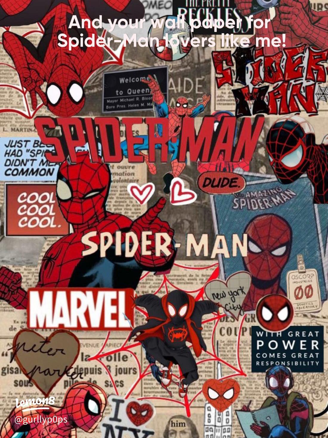 1100x1469 Awesome Wallpaper For Spider Man Fans!
