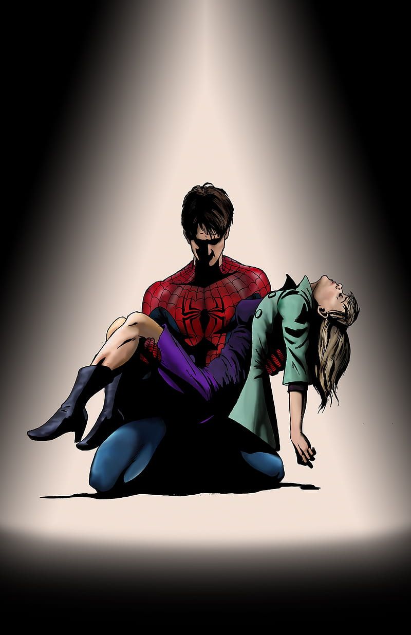 800x1236 Peter Parker And Gwen Stacy, HD phone wallpaper