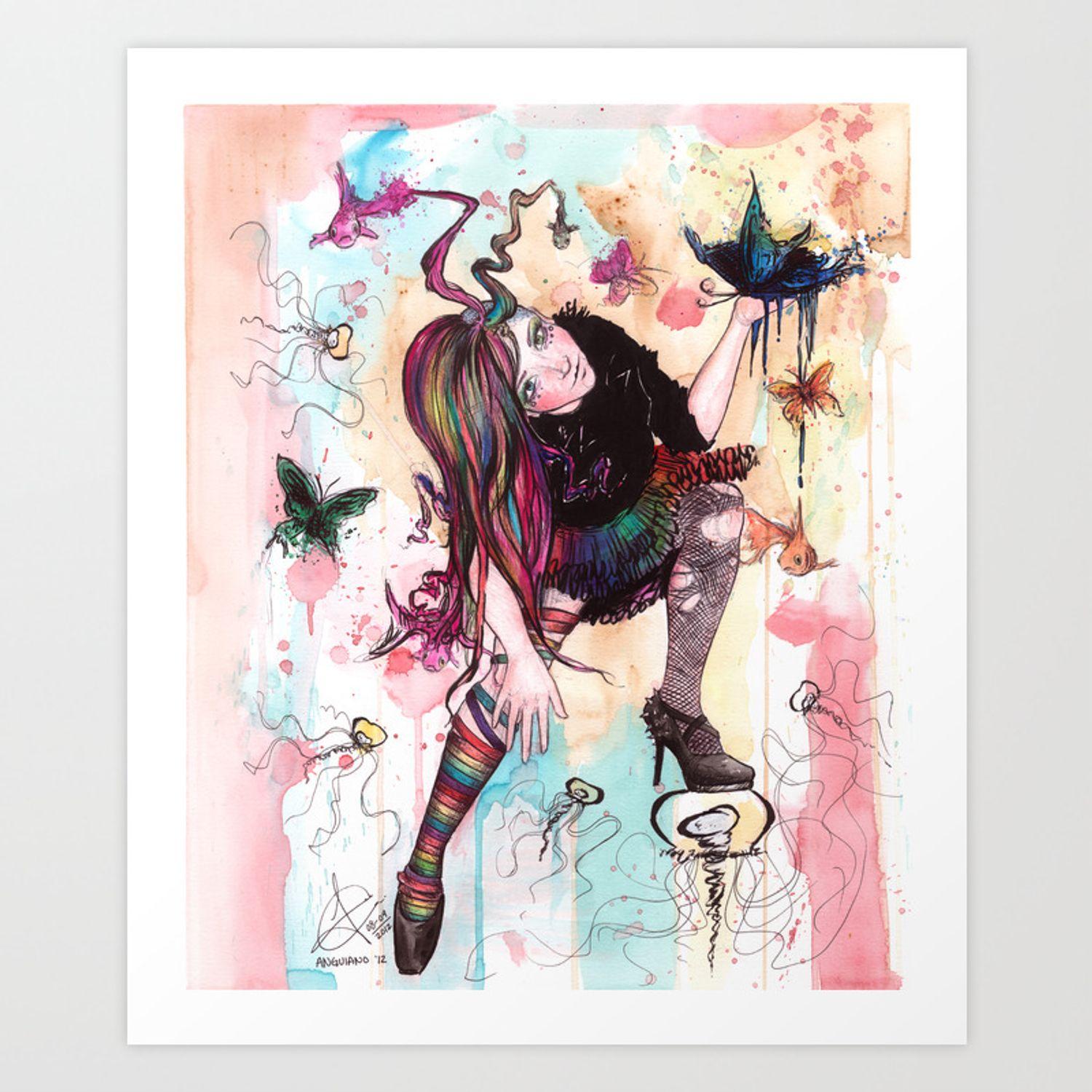 1500x1500 Delirium, The Sandman Art Print