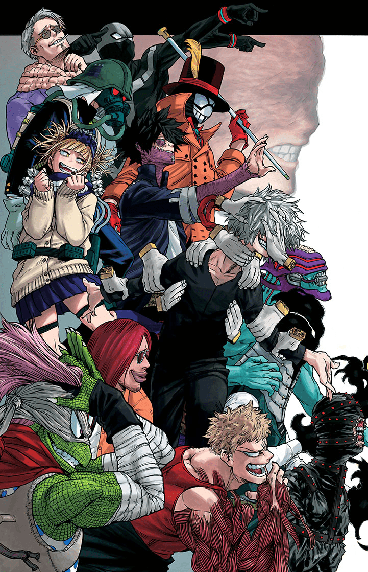 721x1119 League of Villains. My Hero Academia