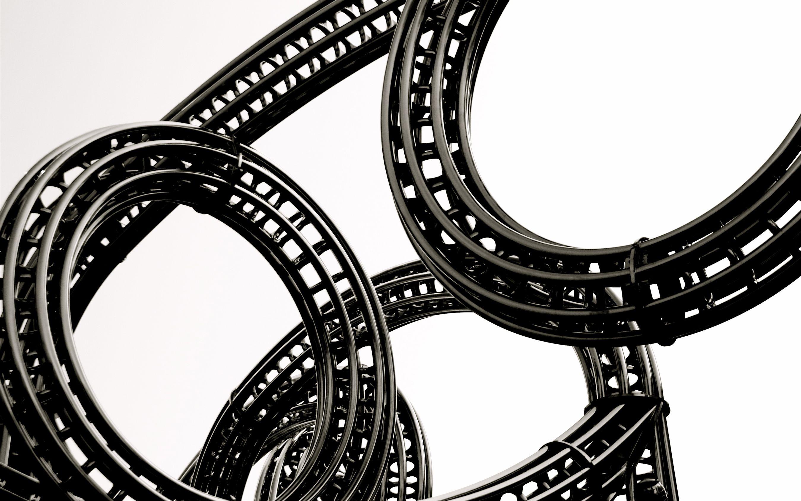 2700x1688 3D Roller Coaster