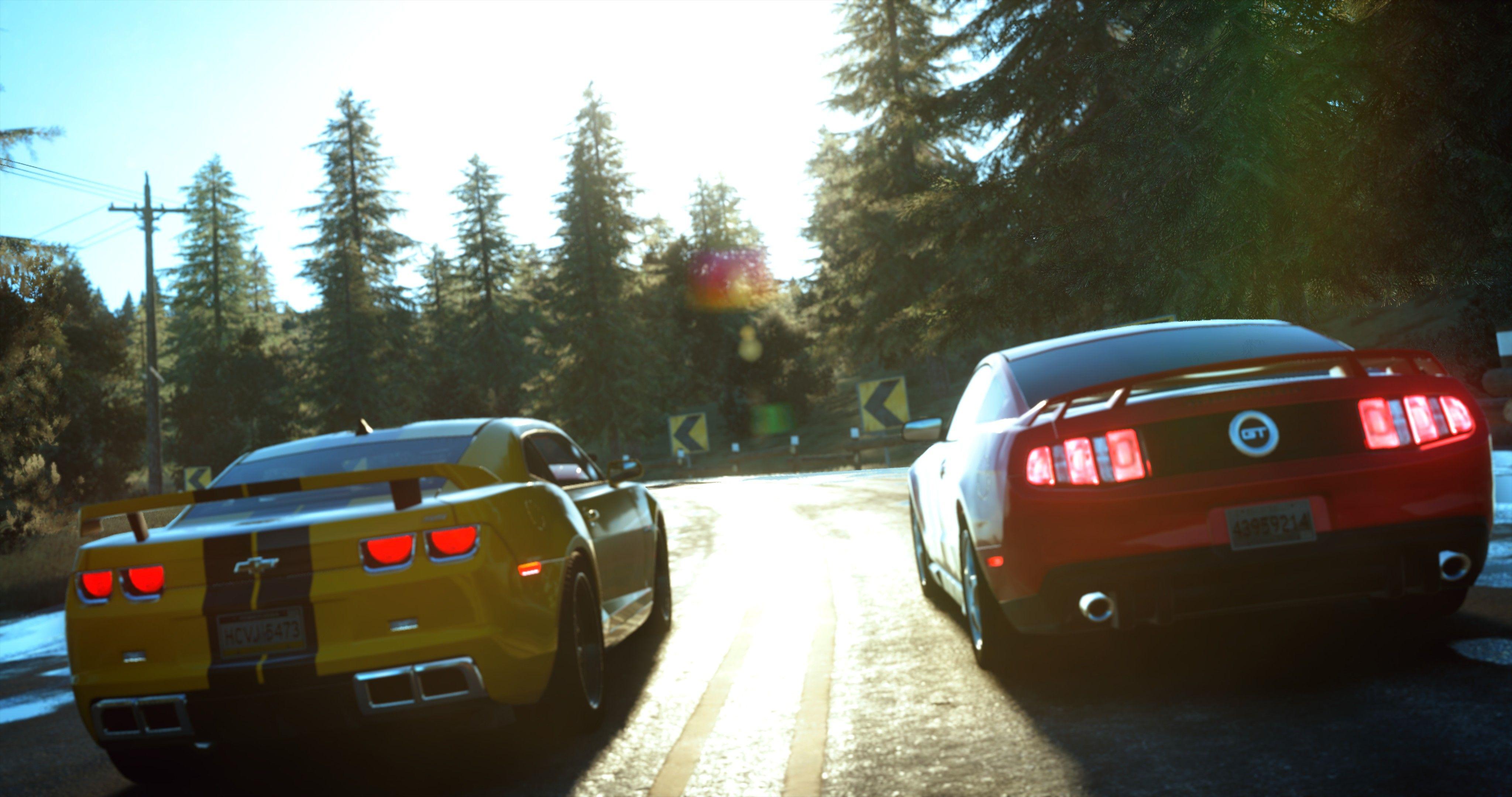 4096x2160 The Crew, The Crew Wild Run, Road, Chevrolet Camaro, Ford Mustang Wallpaper HD / Desktop and Mobile Background