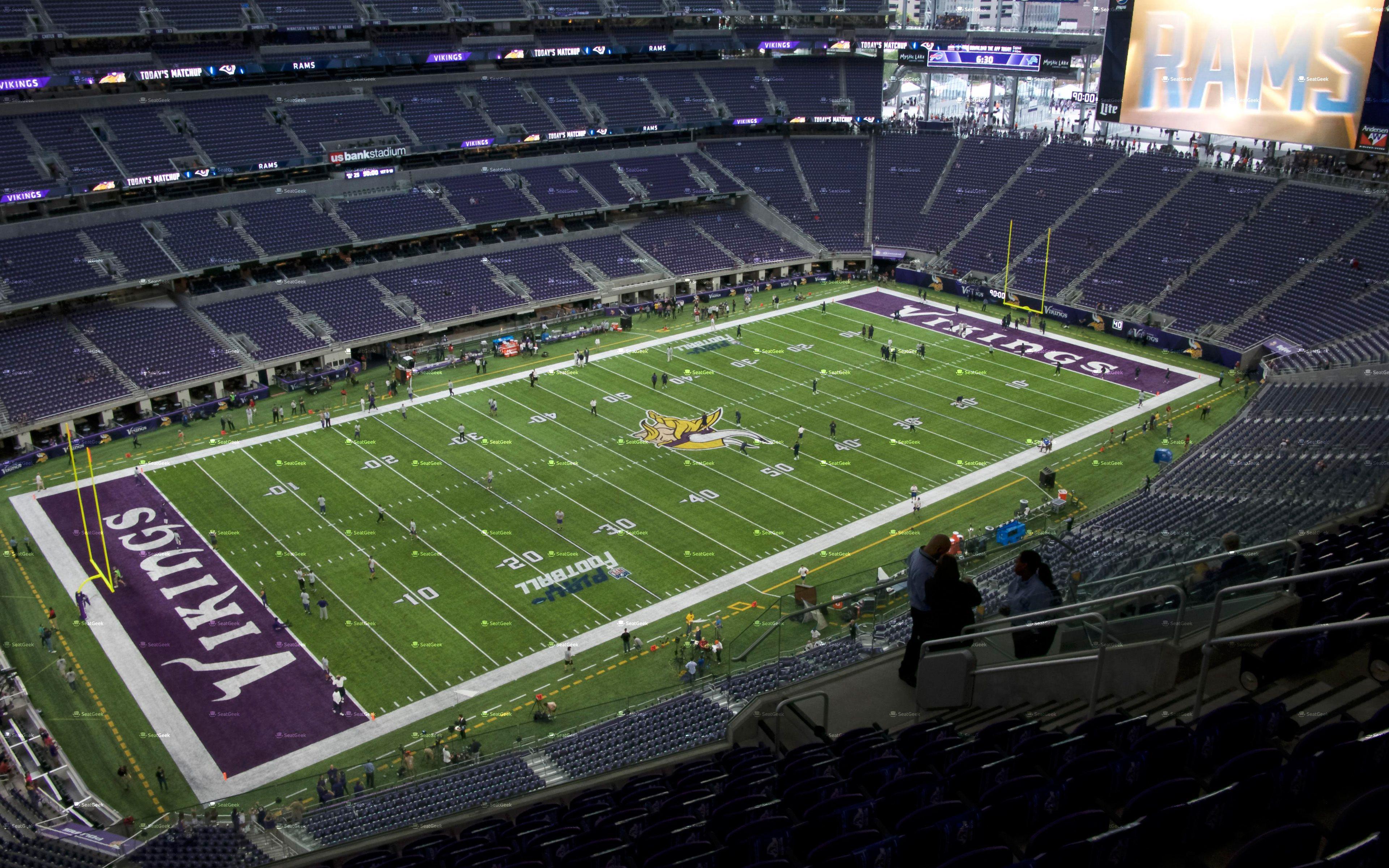 3840x2400 Download wallpaper US Bank Stadium, Chicago, american football